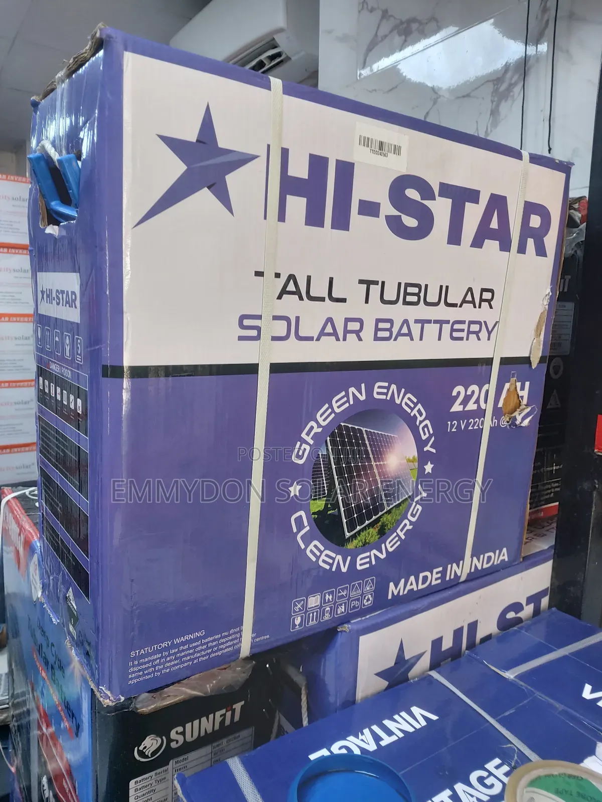 Hi Star Tubular Battery 220ah 12V