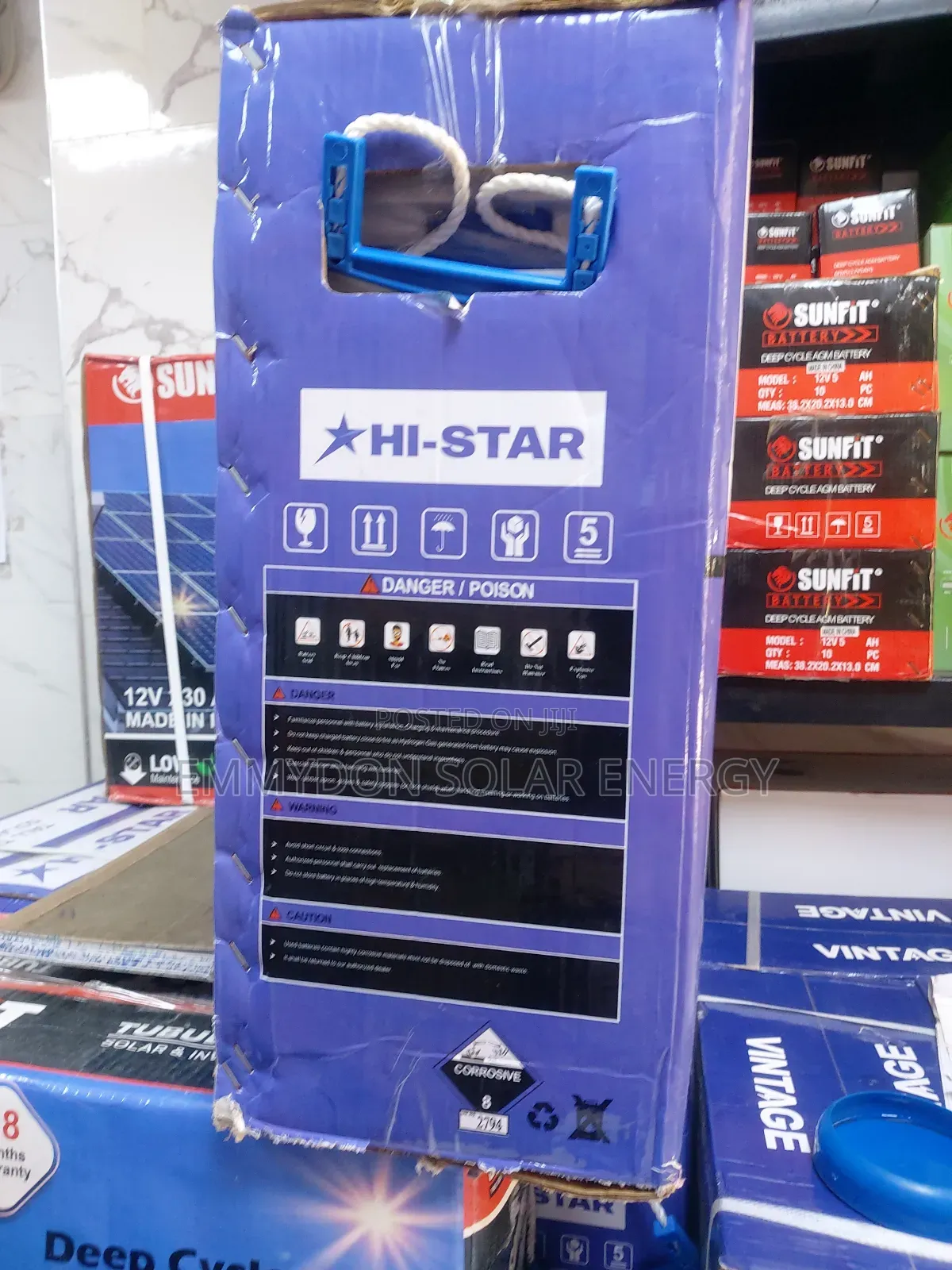 Hi Star Tubular Battery 220ah 12V