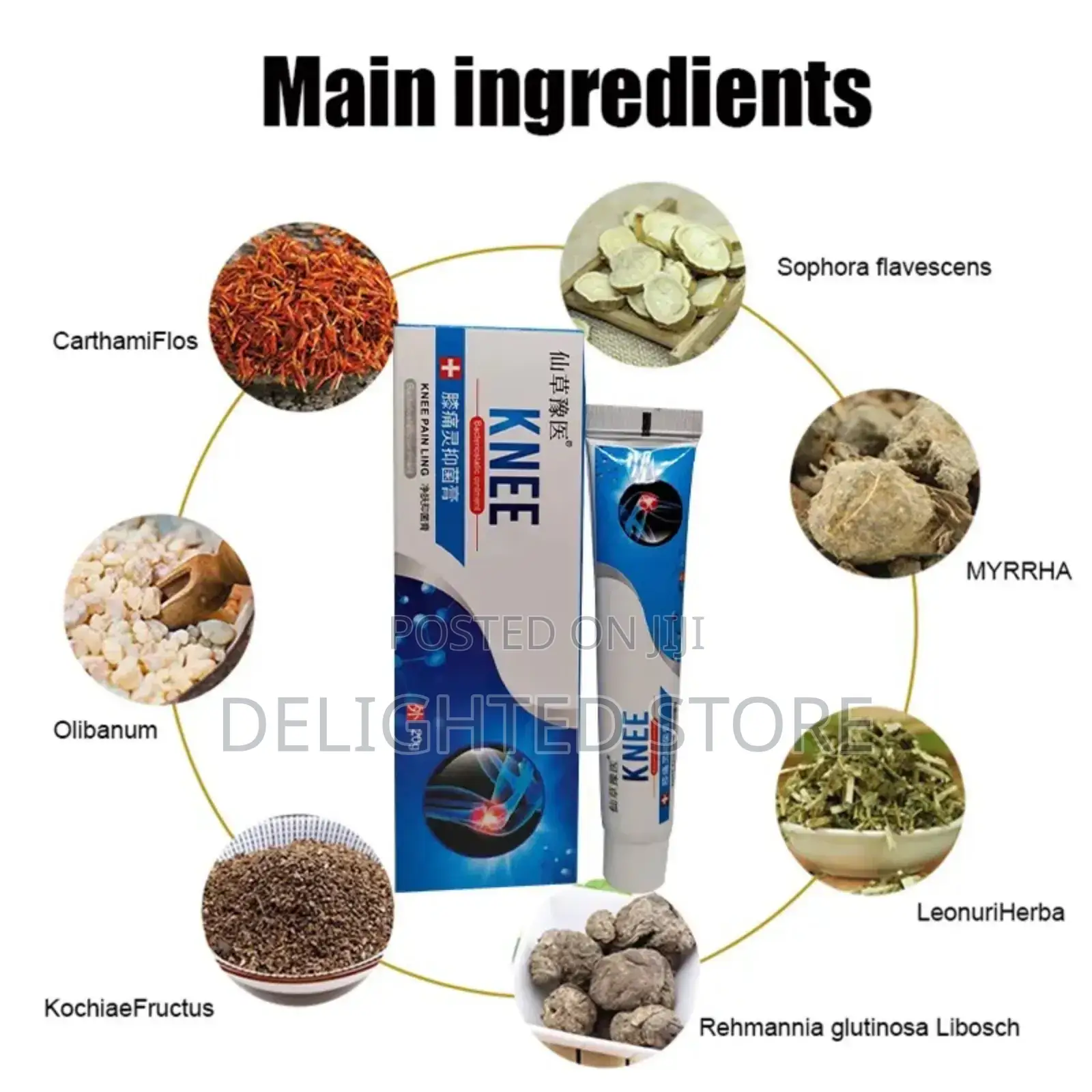 Knee Bacteriostatic Ointment–Superb Knee Pain Relief Cream