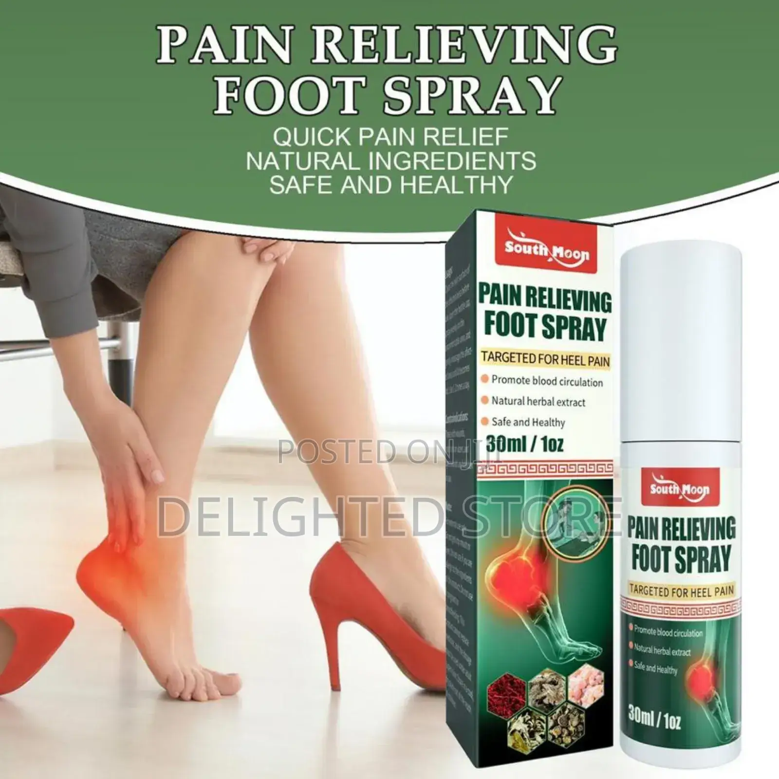 Pain Relieving Foot Spray