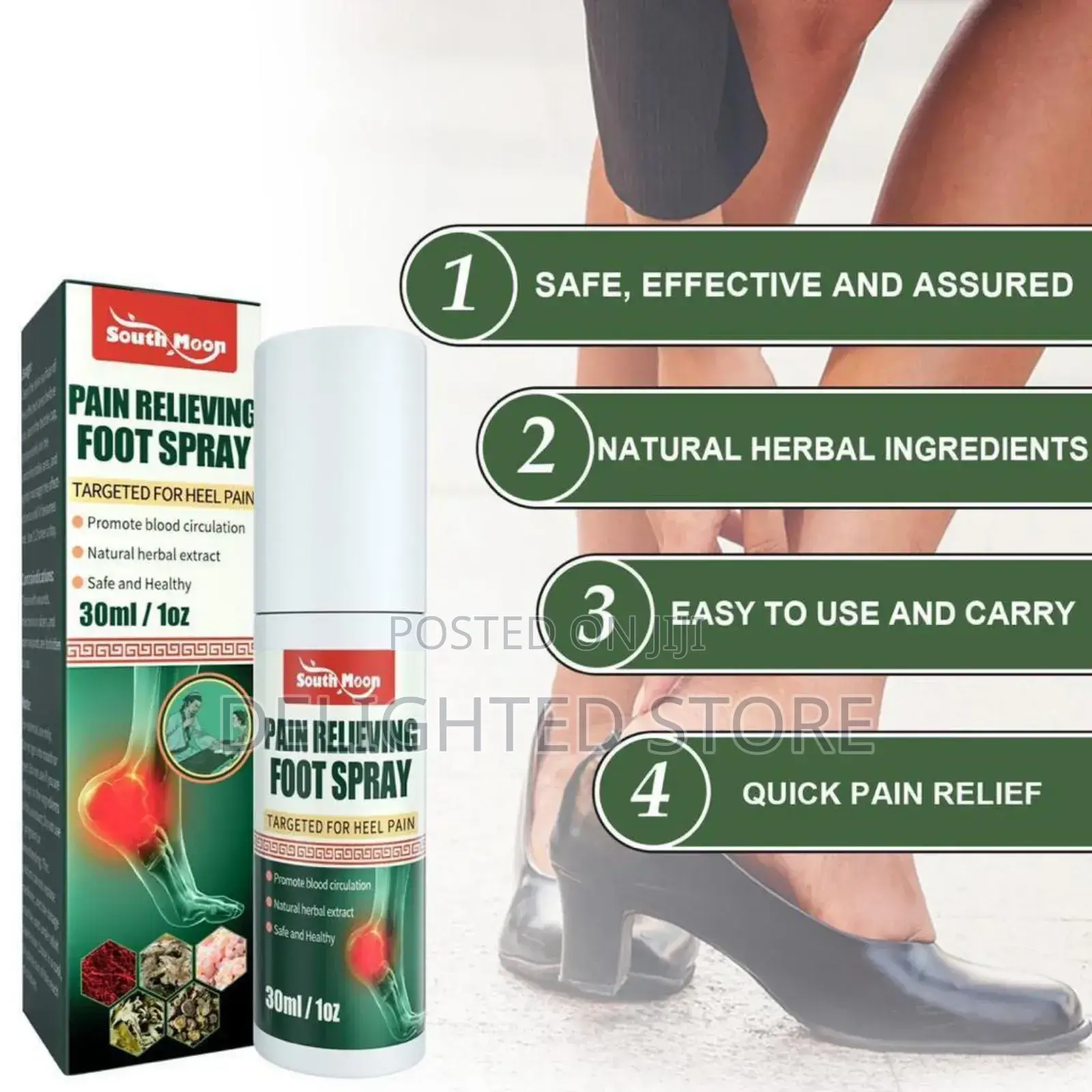 Pain Relieving Foot Spray