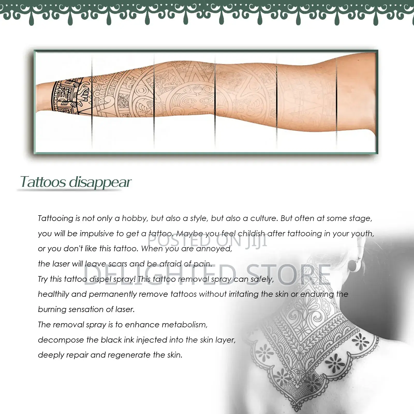 Tattoo Removal Spray