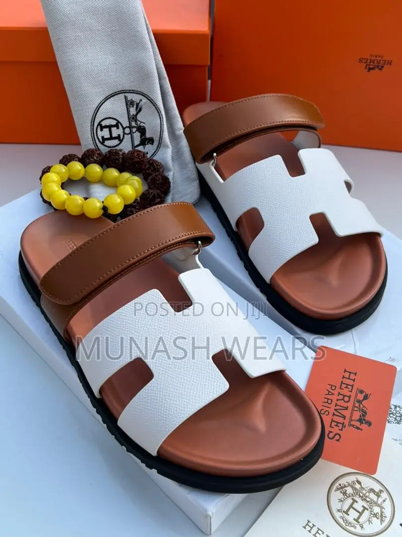 New Calfskin Leather Hermes Slipers Available in Store