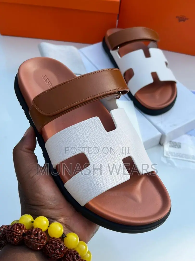 New Calfskin Leather Hermes Slipers Available in Store