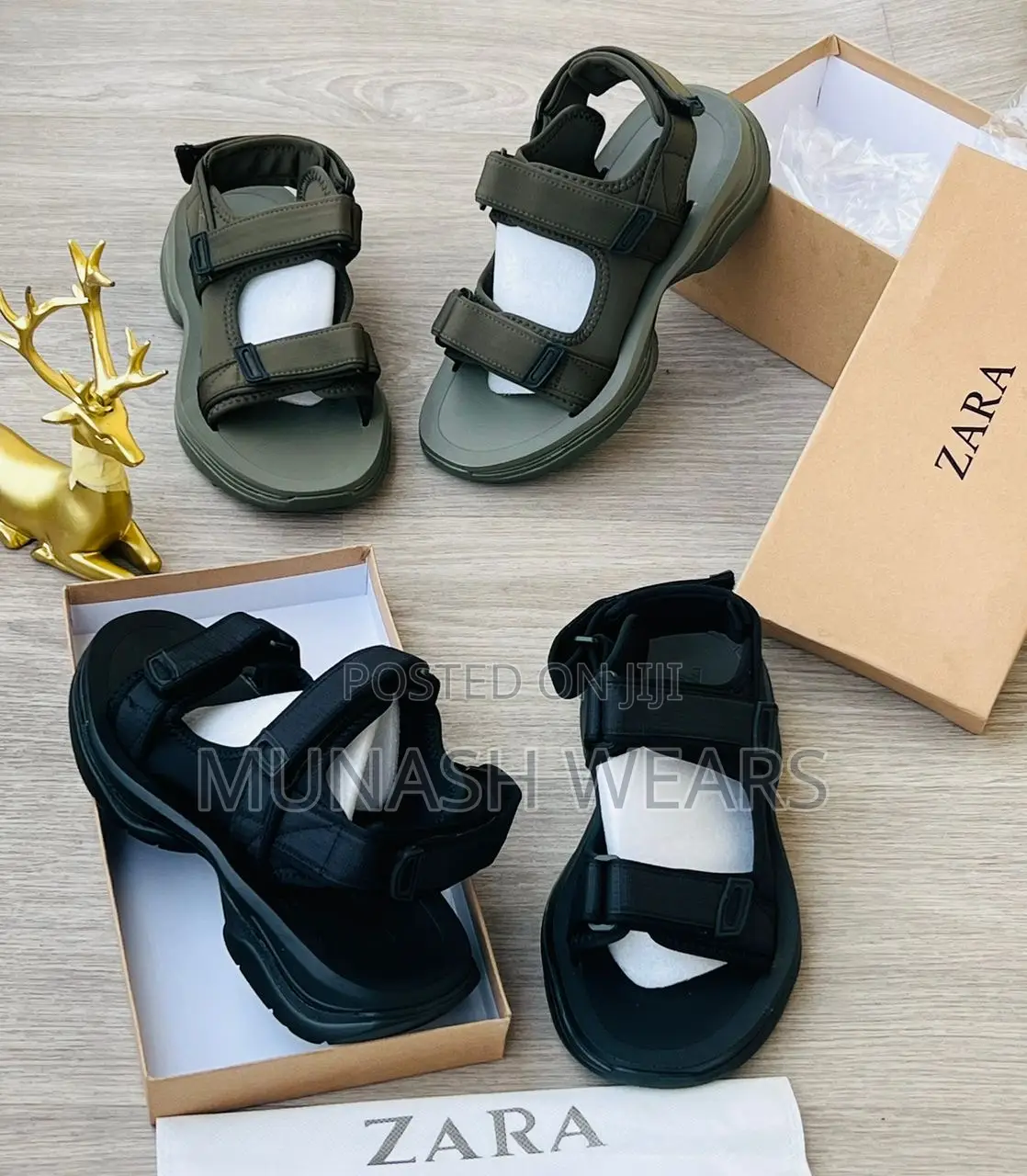 New in Zara Luxury Sandal Available in Store