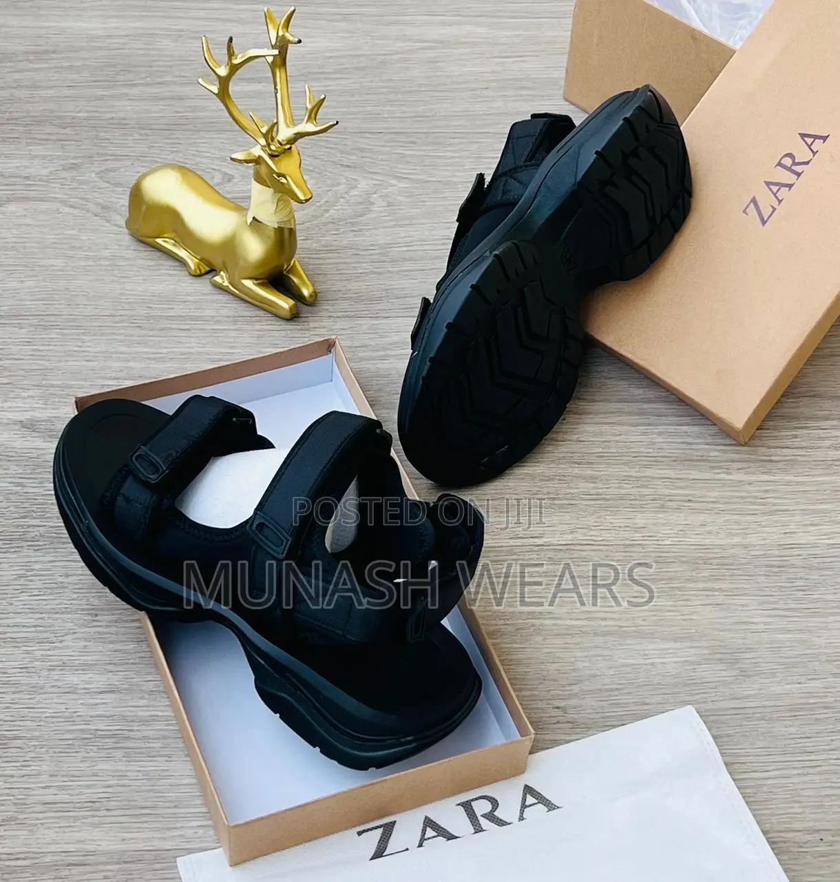New in Zara Luxury Sandal Available in Store