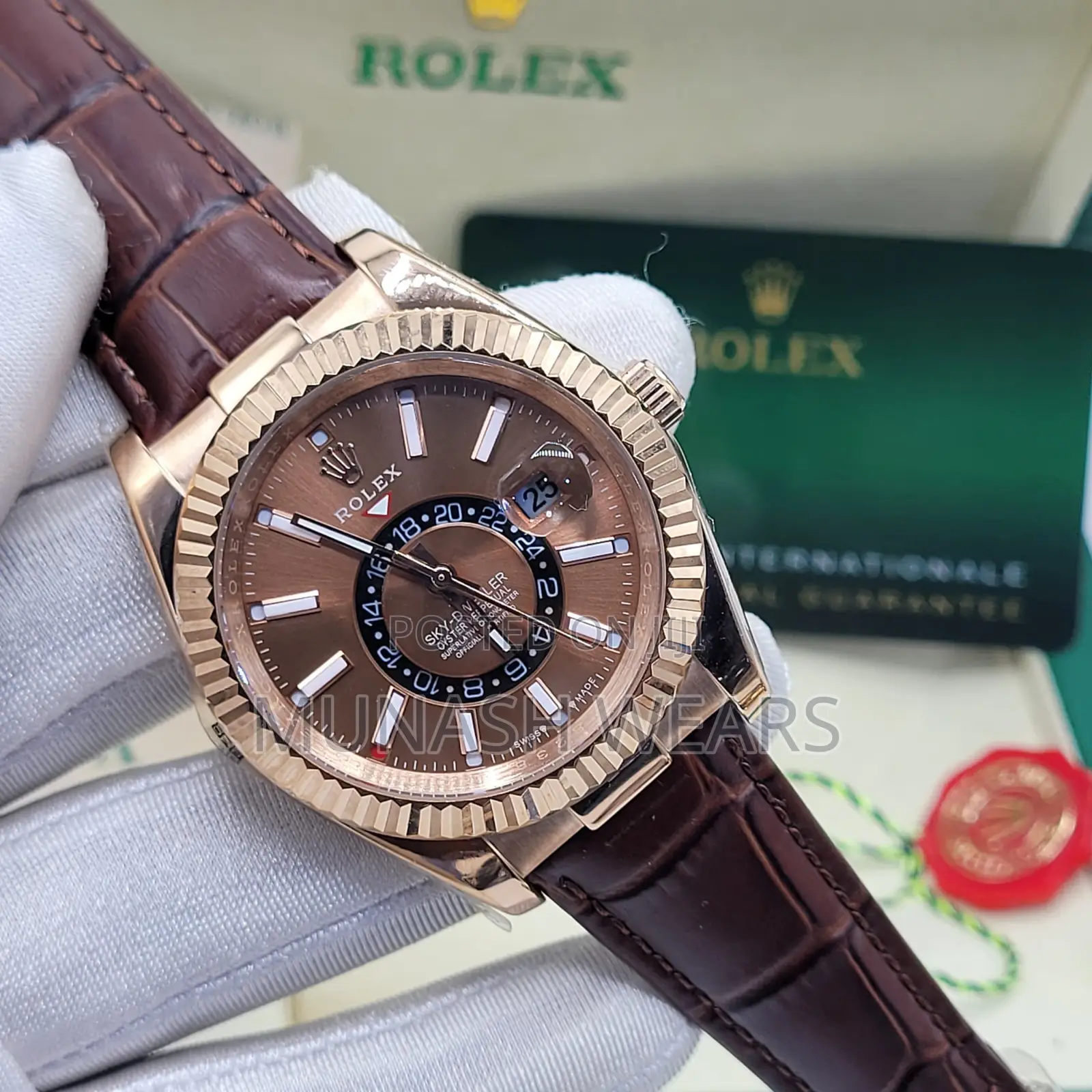 Sky Dweller Lewther Strap Rolex