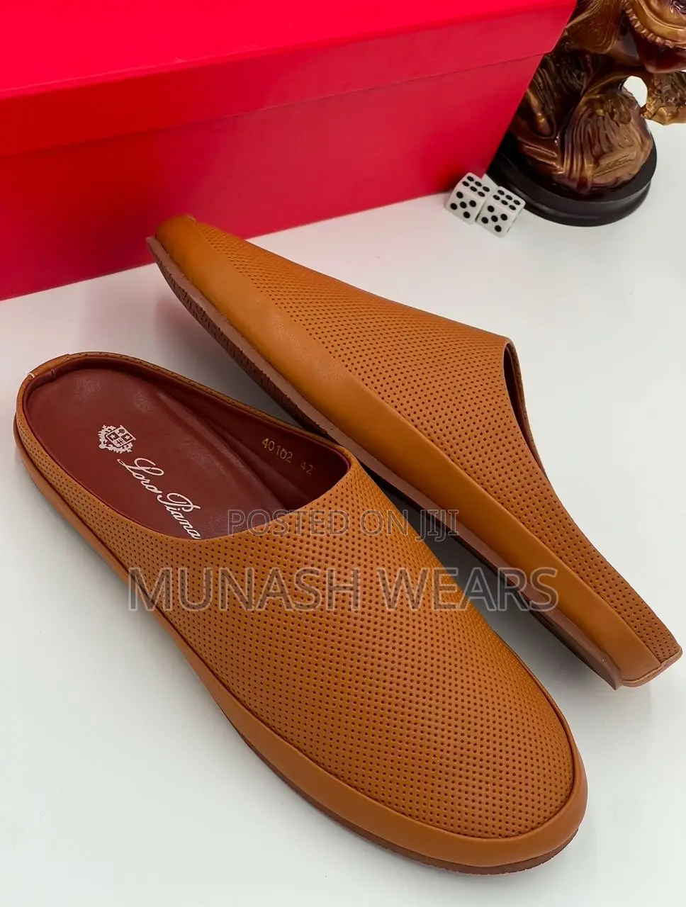 Luxury Leather Half Shoe 40-46