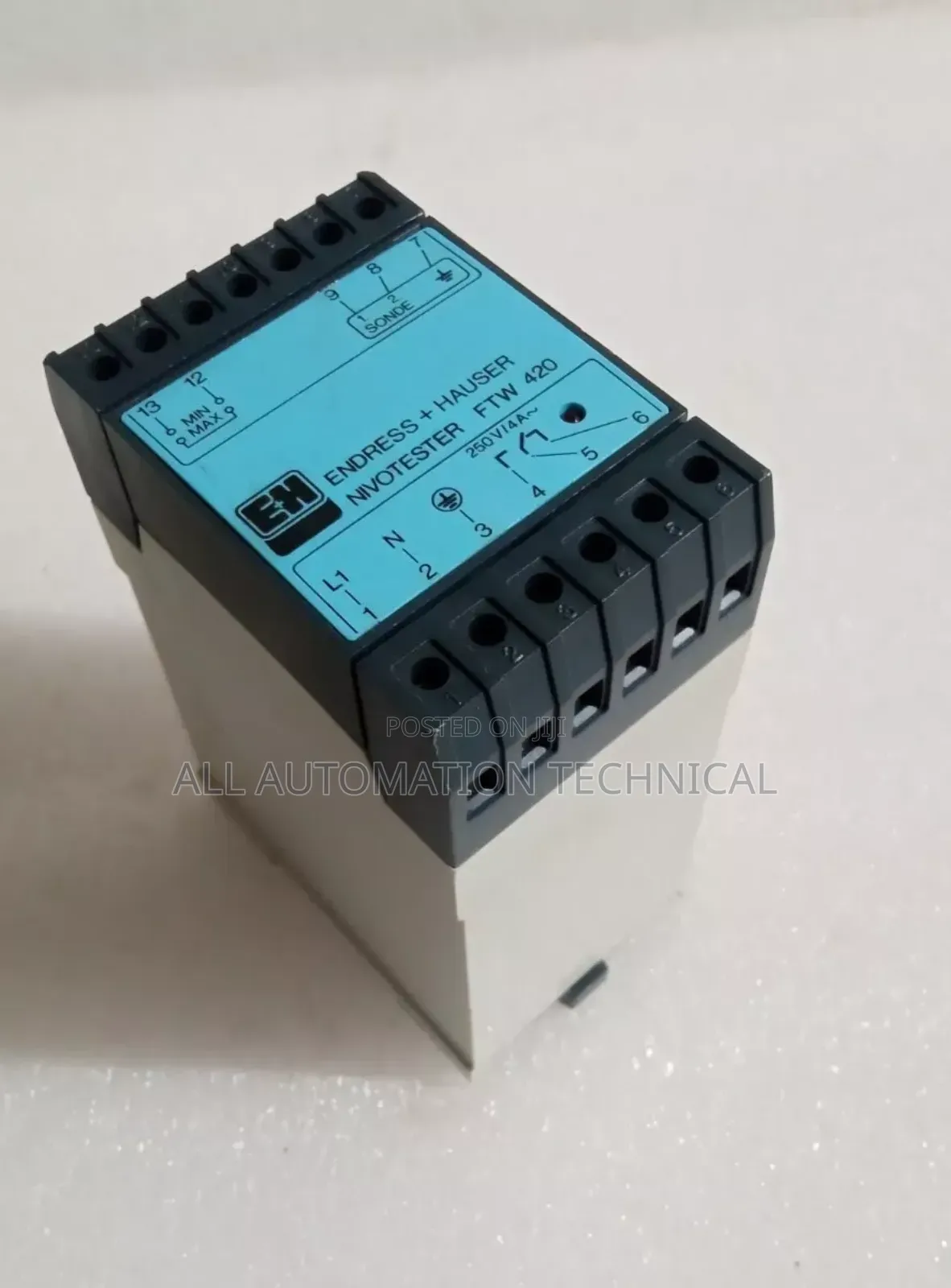 FTW 420 NIVOTESTER | Endress | Transmitter Level Limit