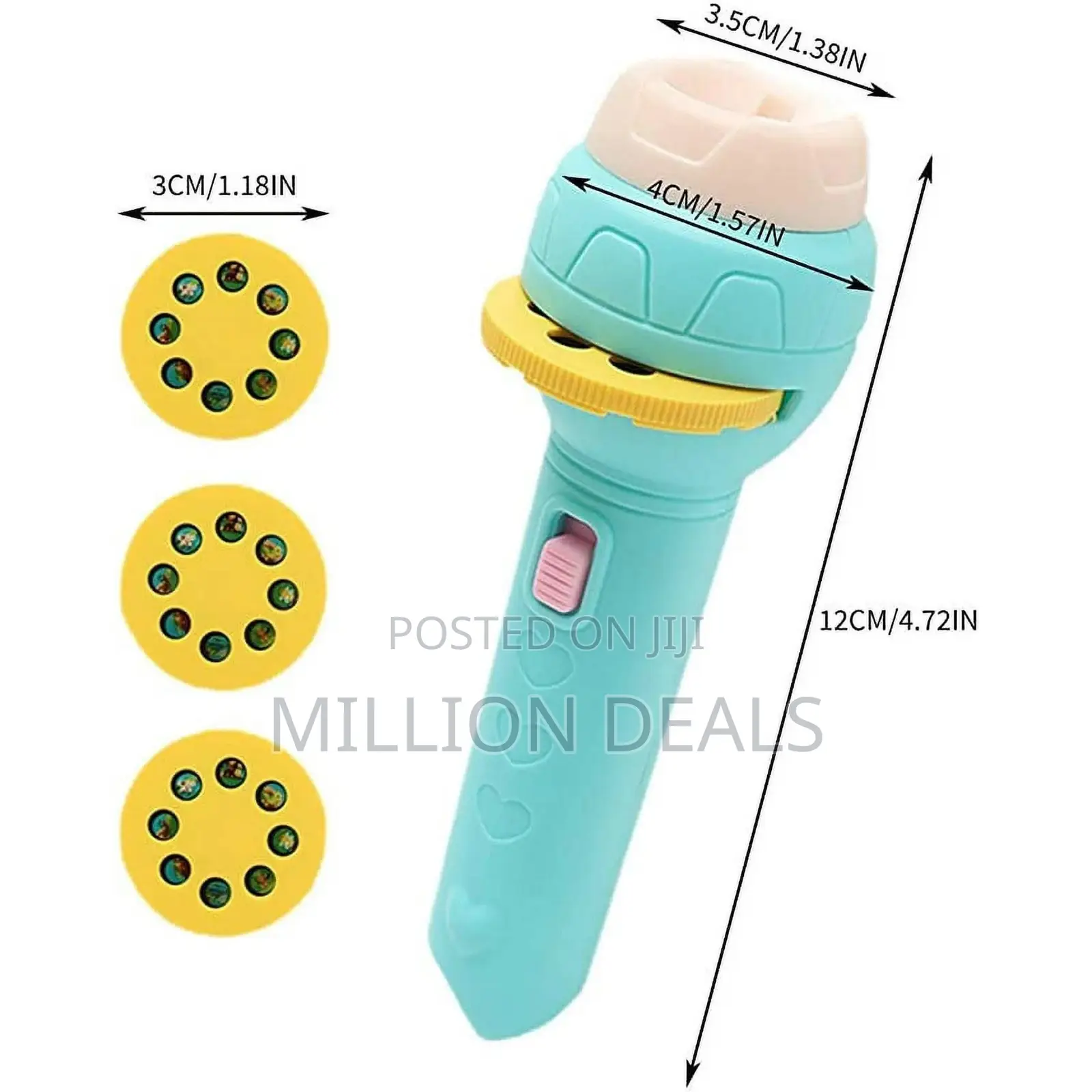 Unique Flashlight Mini Projector for Kids Toy