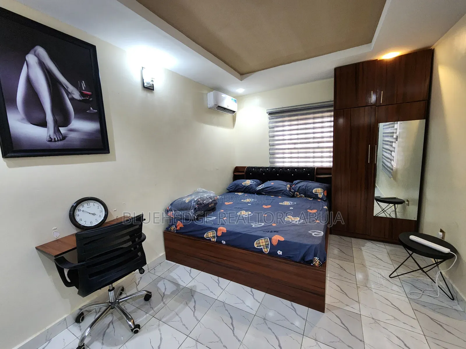 Fully Furnished Luxury Studio Apartment at Pw Kubwa, Abuja.