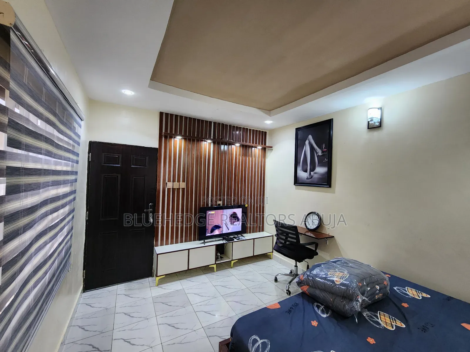 Fully Furnished Luxury Studio Apartment at Pw Kubwa, Abuja.