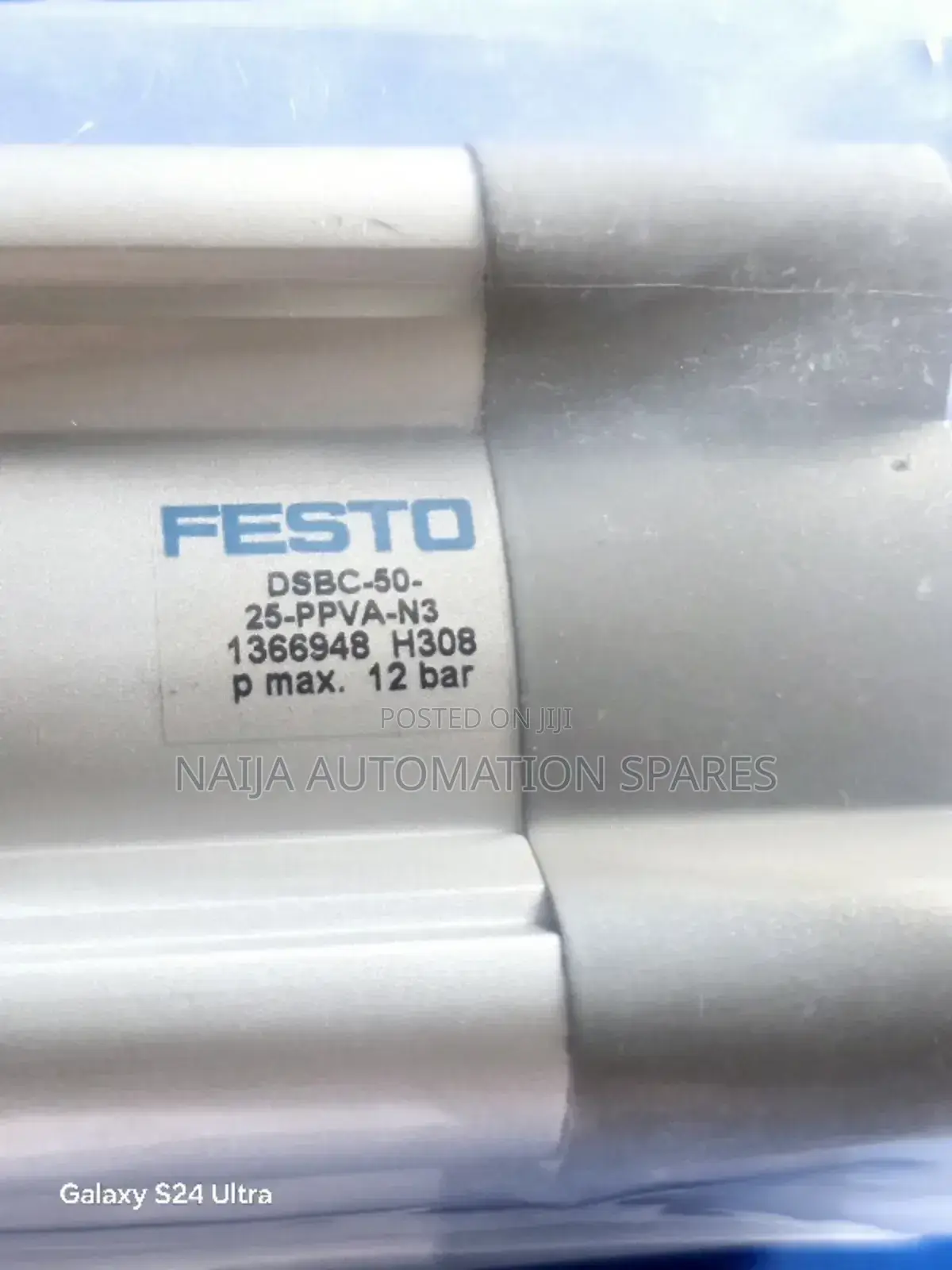 Festo Pneumatic Cylinder | DSBC-50-25-Ppva-N3 | 1366948