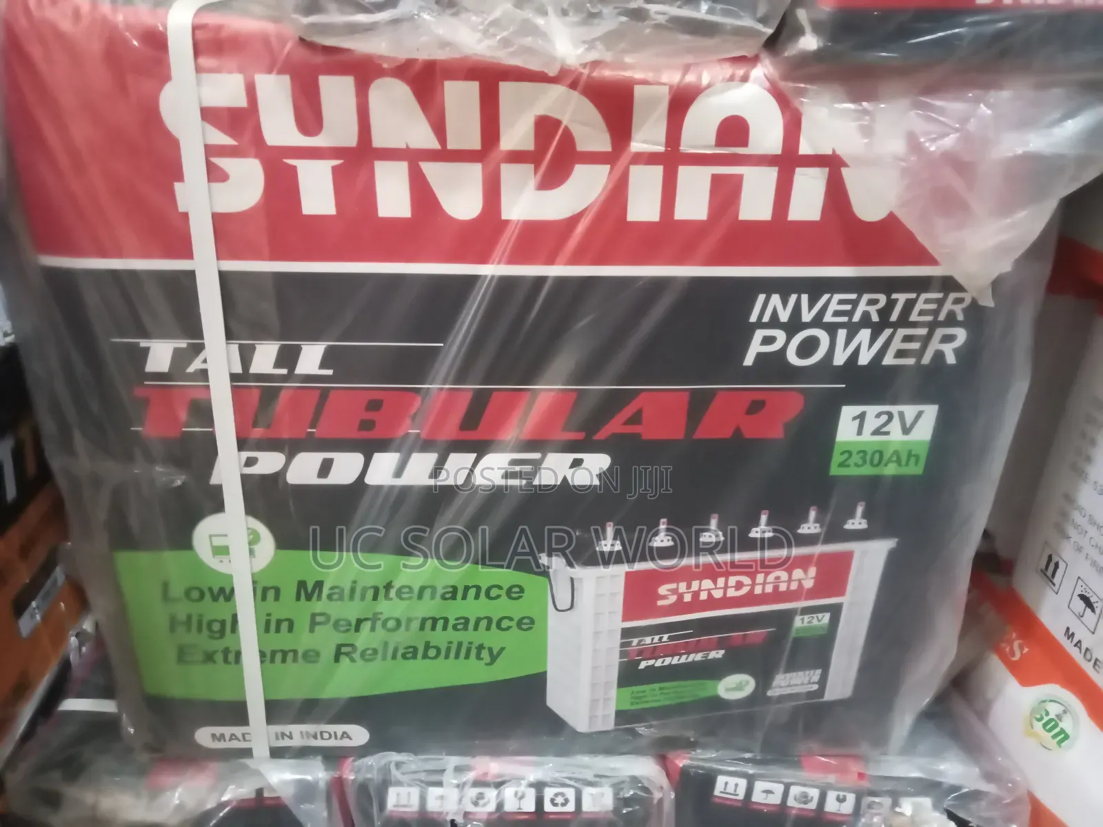 Syndian 230ah 12v Tubular Battery 