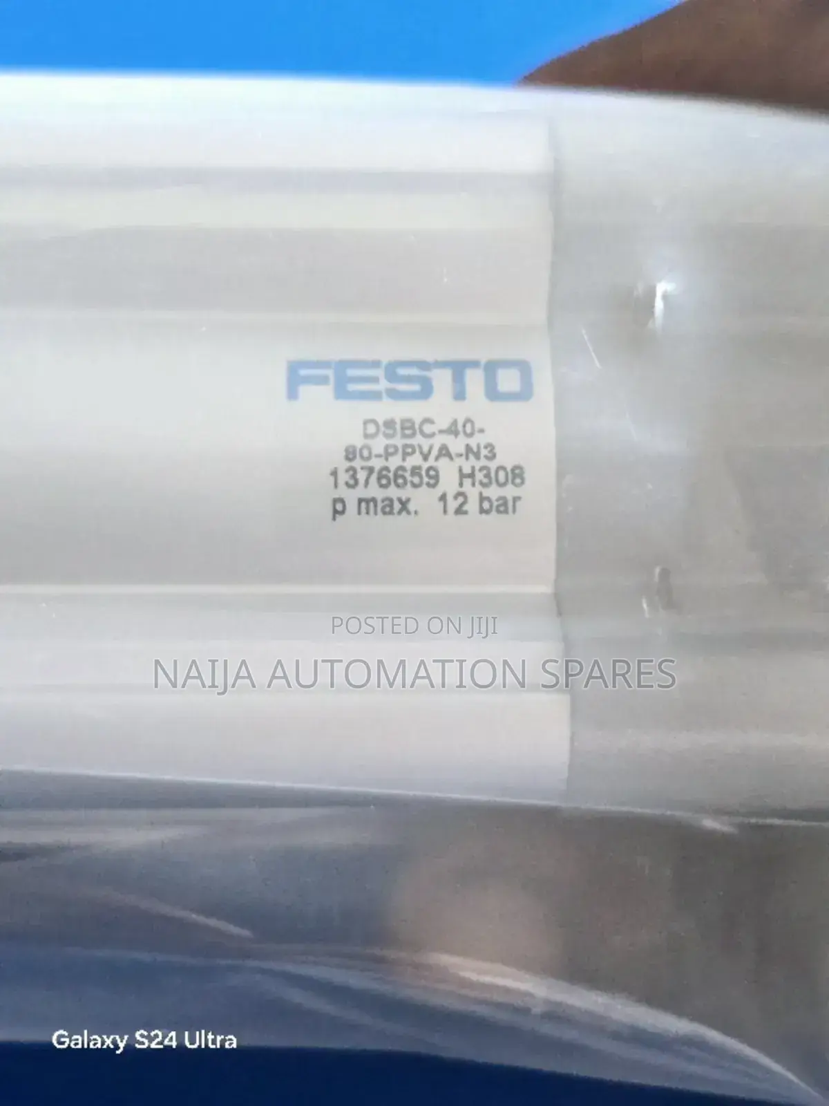 Festo Pneumatic Cylinder | Dsbc-40-80-ppva-n3 | 1376659