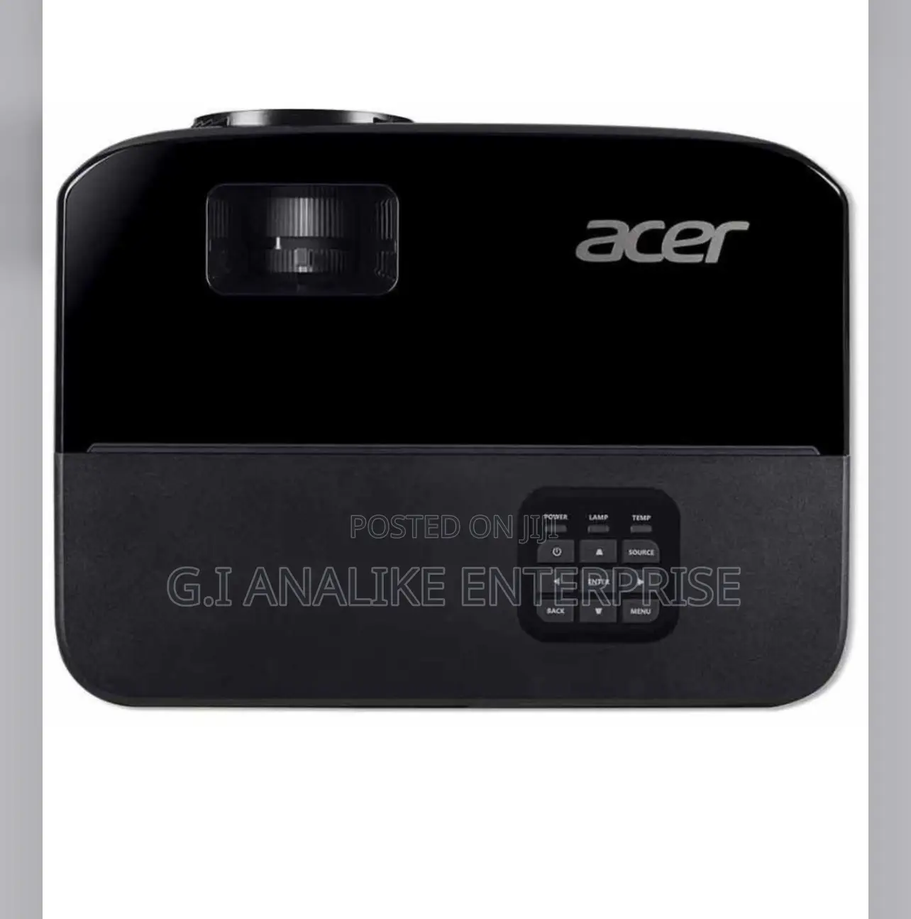 Acer 4000 Lumens: Acer X1123HP DLP SVGA Projector.