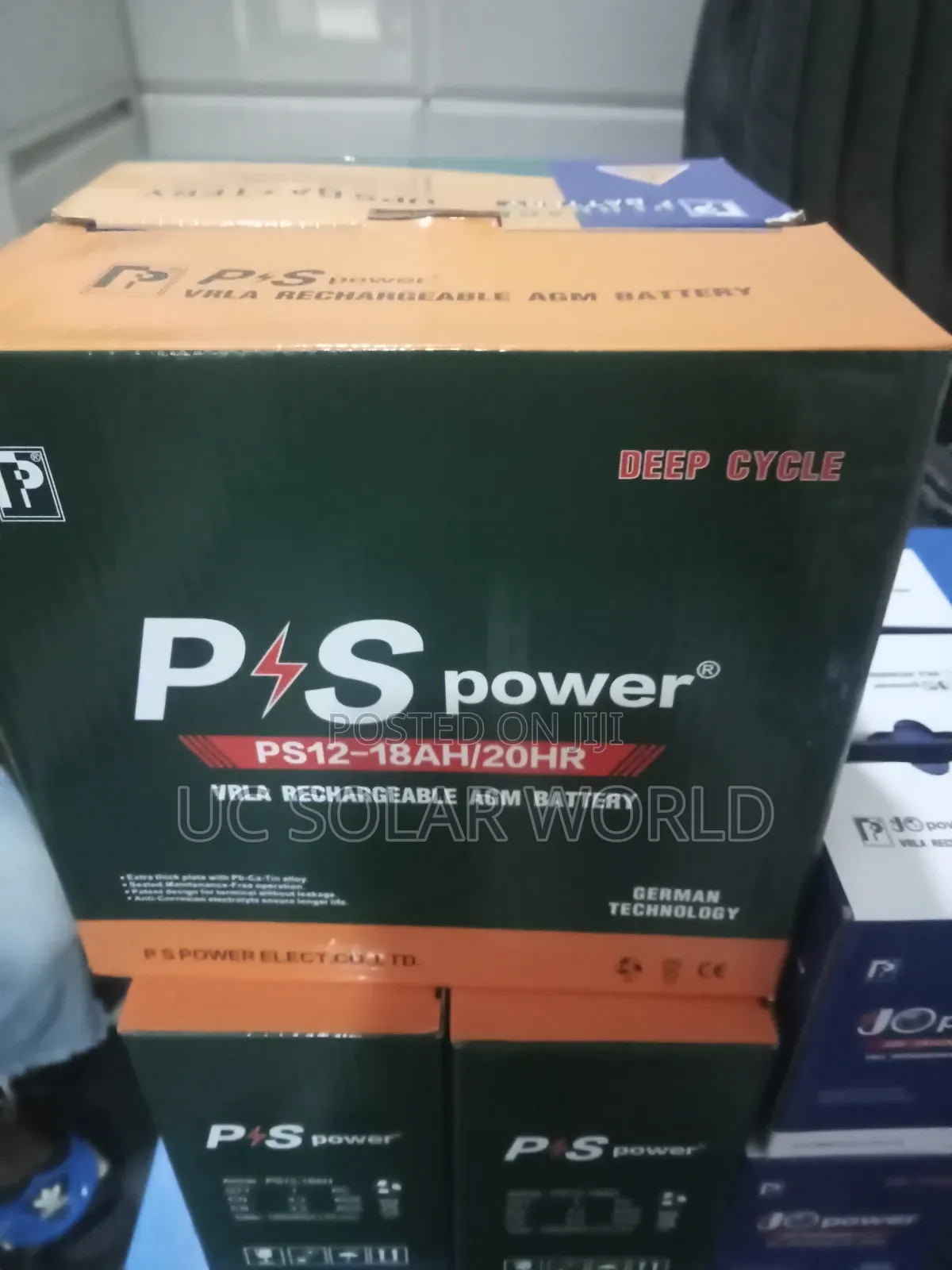 Ps Power 18ah 12v Gel Battery