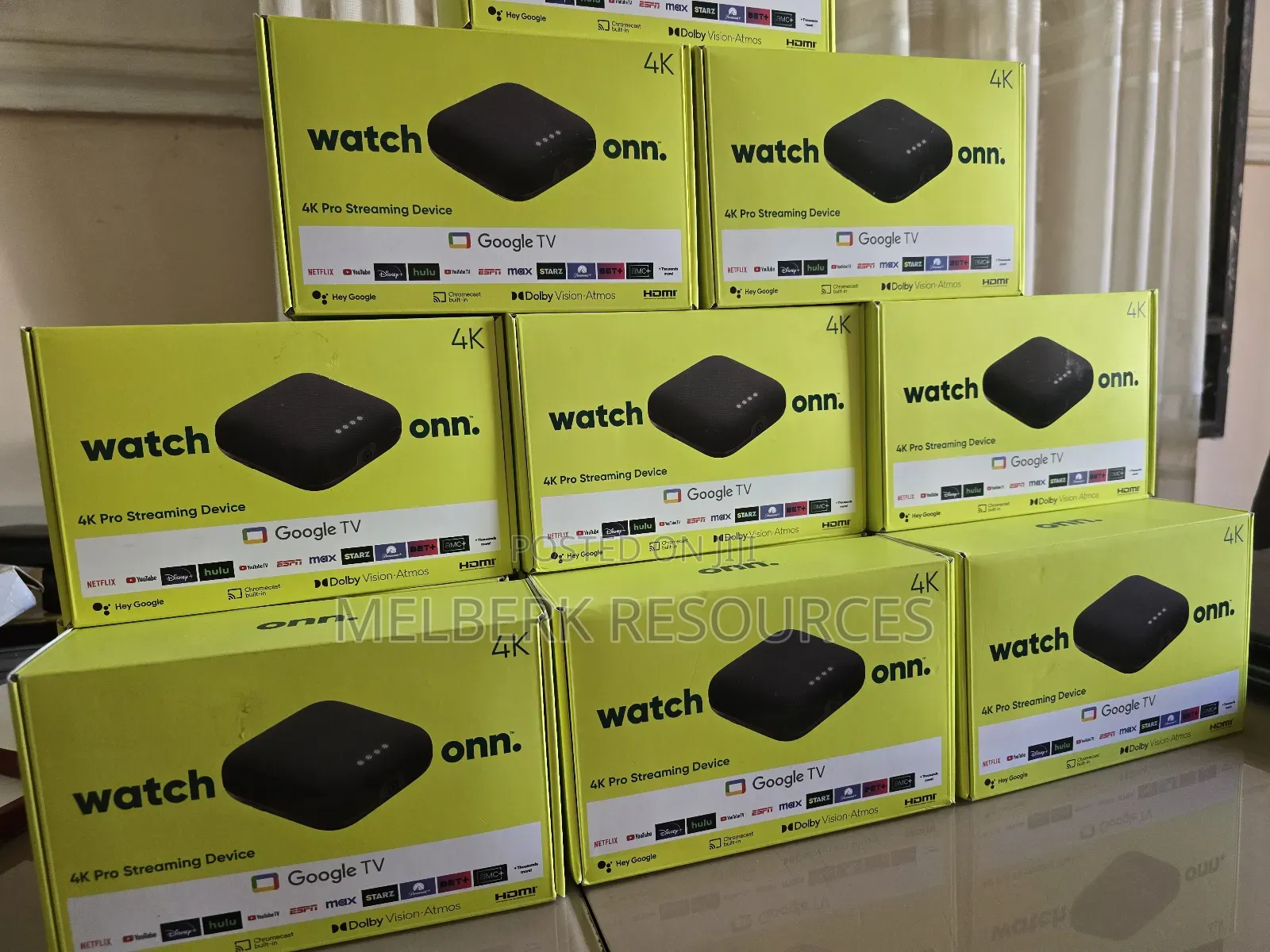 Onn by Walmart Google TV Box Pro (New, 2024), UHD
