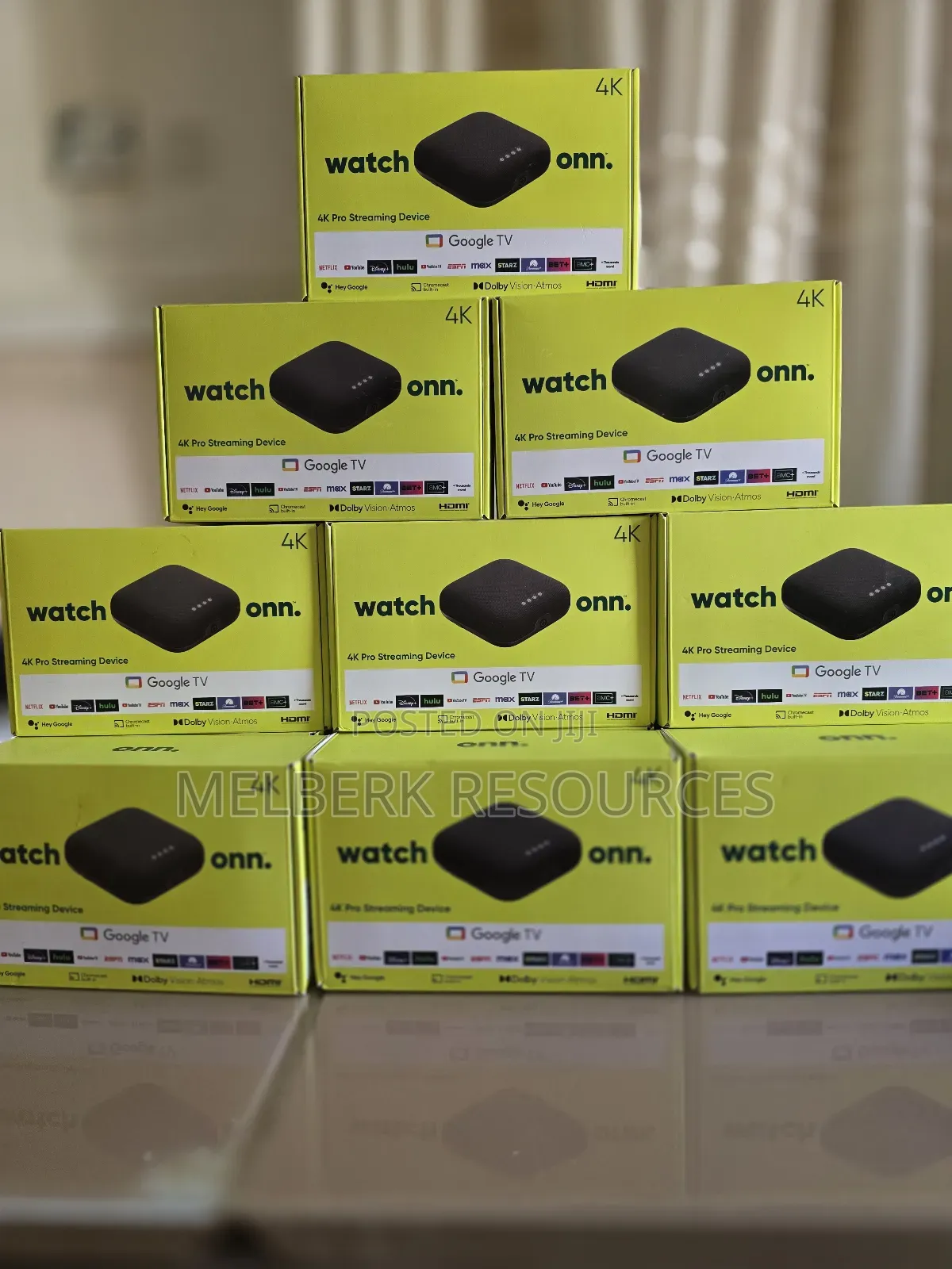 Onn by Walmart Google TV Box Pro (New, 2024), UHD