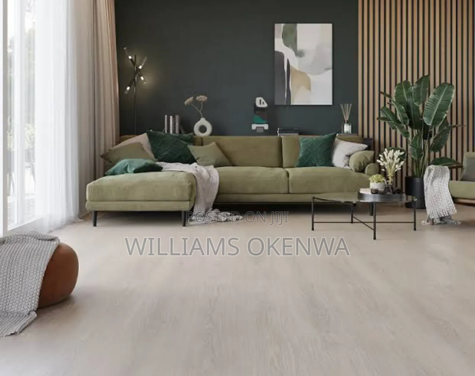 Vinyl Floor, Water Resistant Available in Abuja