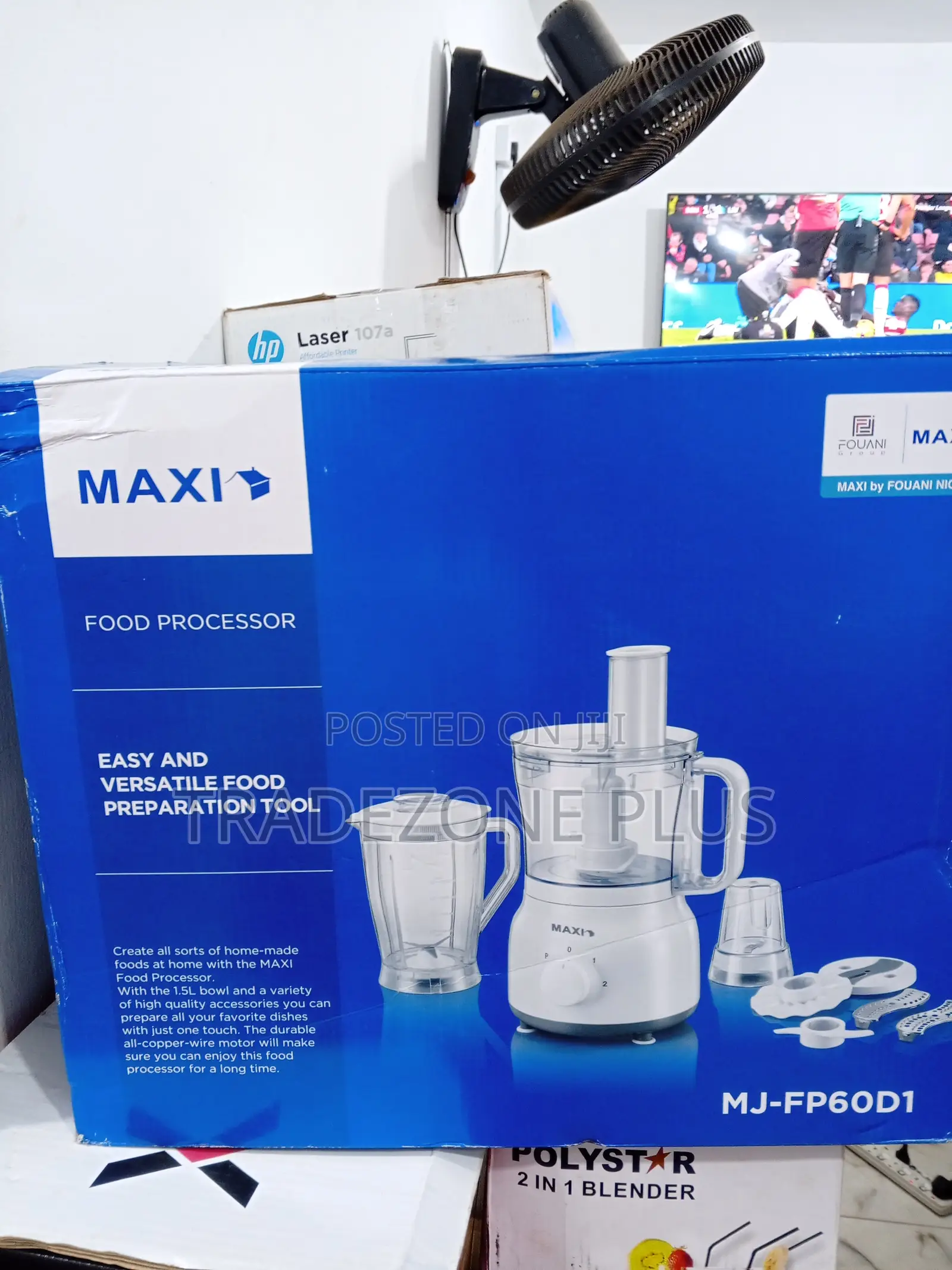 Maxi 1.5L High-Speed Food Processor