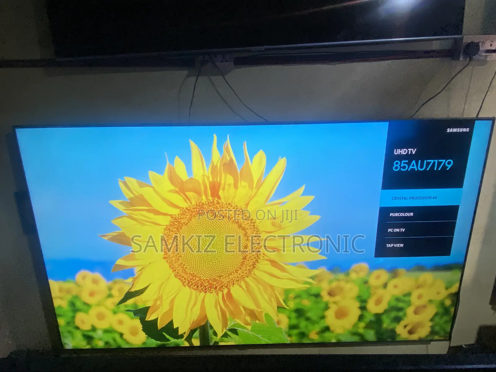 Samsung Crystal Uhd Tv, 85 Inch Hdr, Frameless Smart Tv