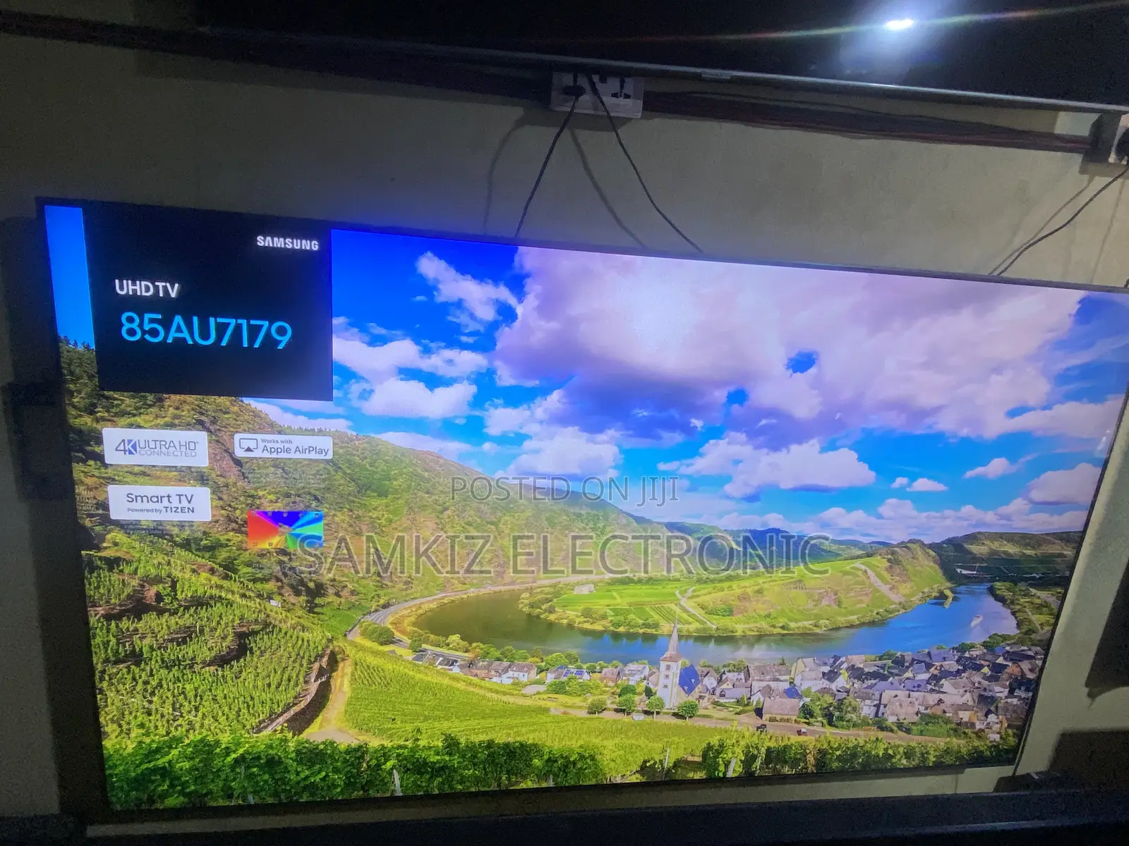 Samsung Crystal Uhd Tv, 85 Inch Hdr, Frameless Smart Tv
