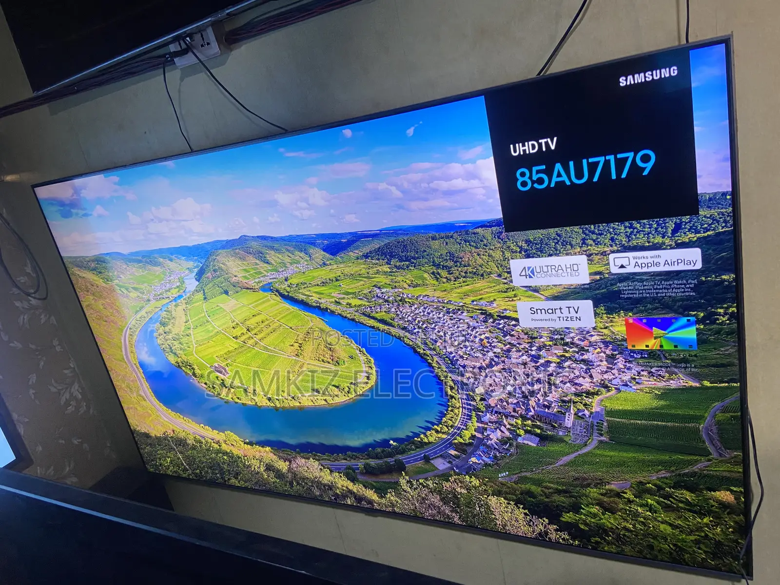 Samsung Crystal Uhd Tv, 85 Inch Hdr, Frameless Smart Tv