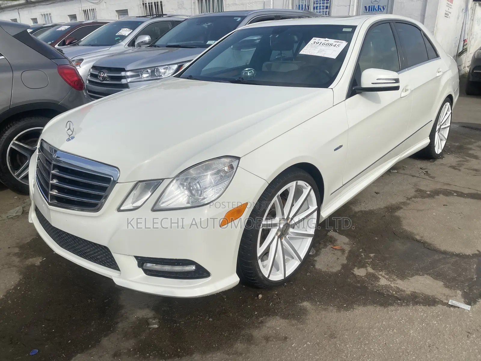 Mercedes-Benz E350 2012 White