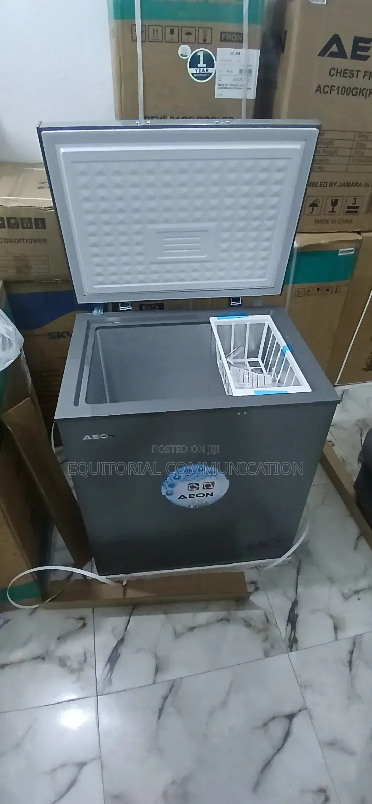 Aeon 150l Chest Freezer (Over Heat Protection)