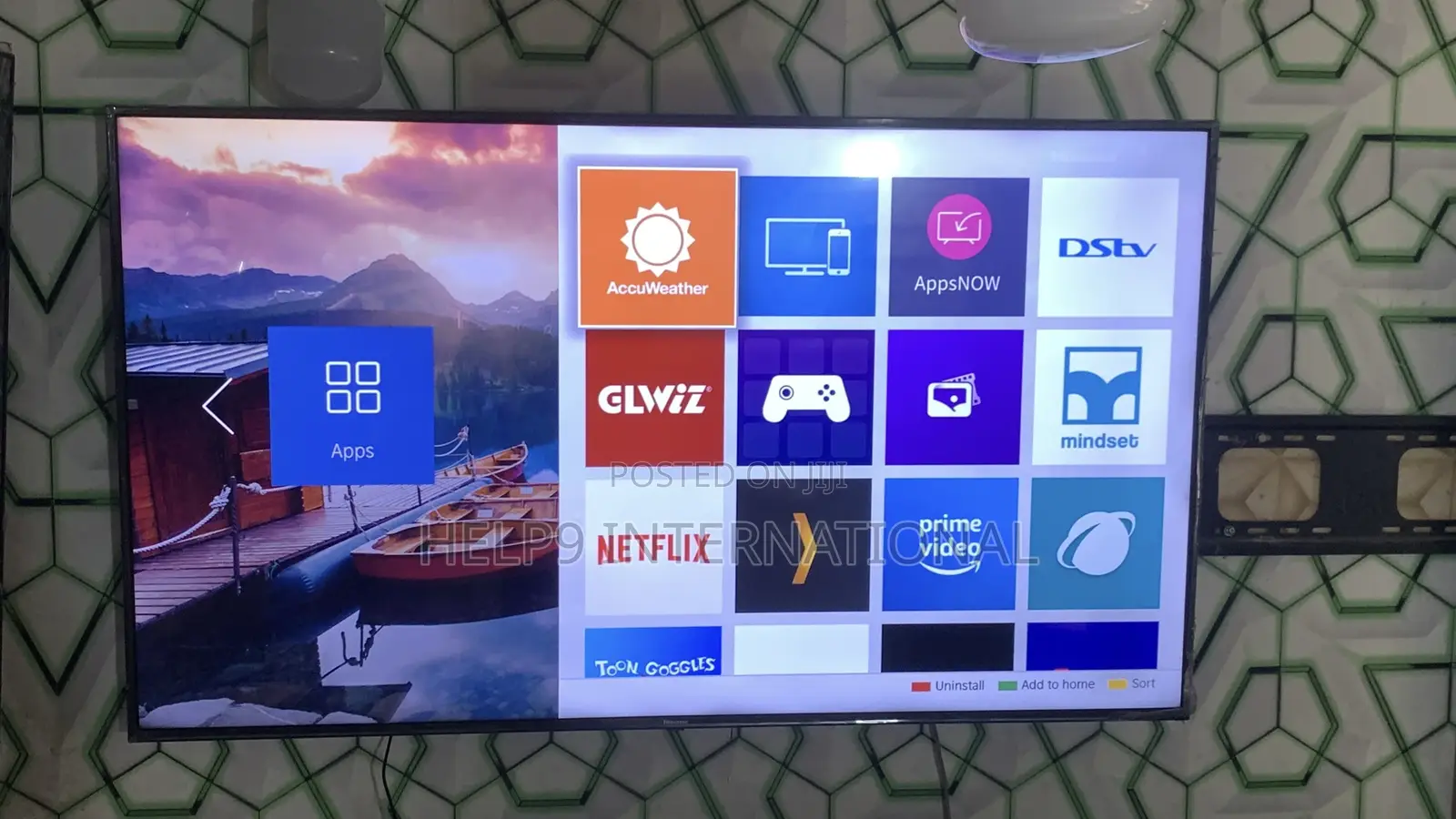 High-End 65” Hisense Ultra HD Smart TV With HDR Anyview