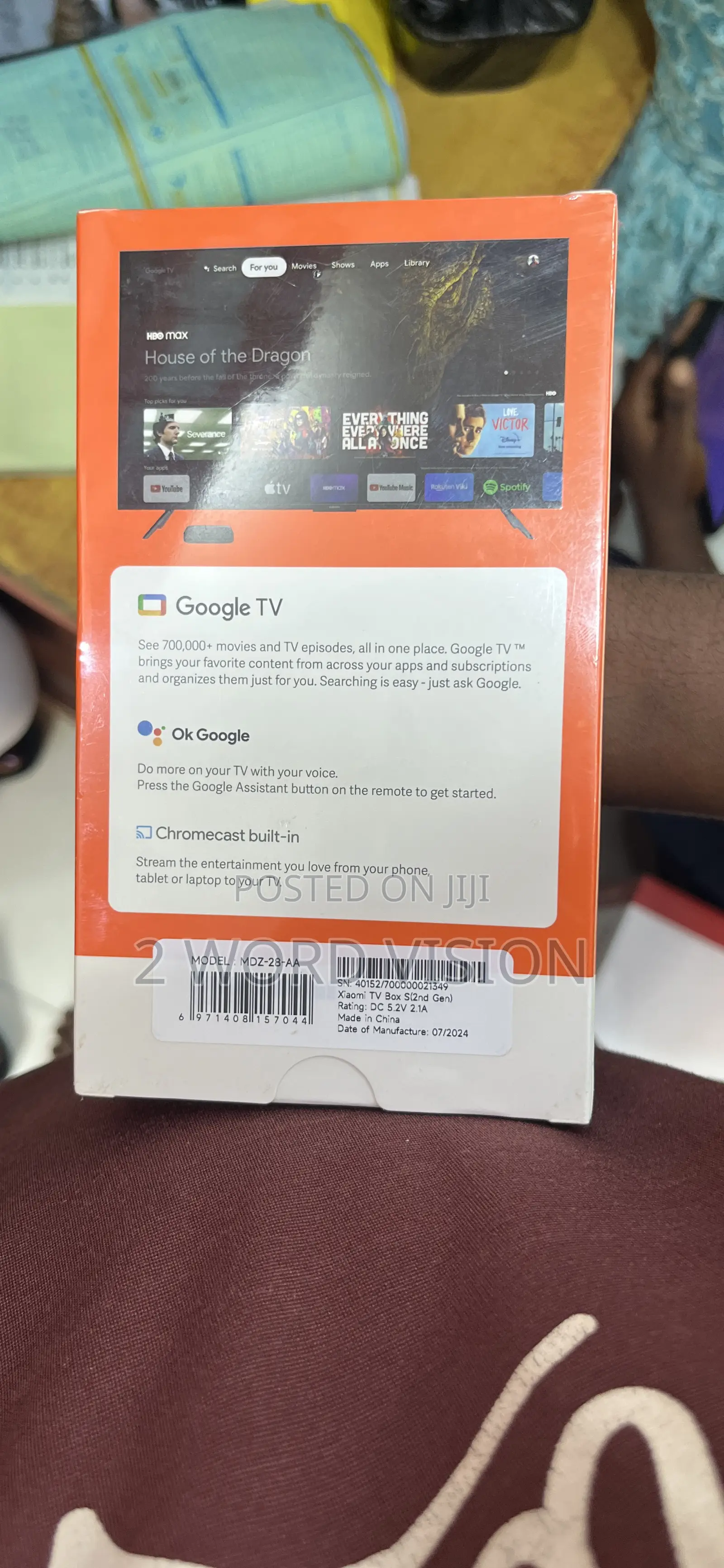 Xlaoml TV Box S 2nd Gen With Google