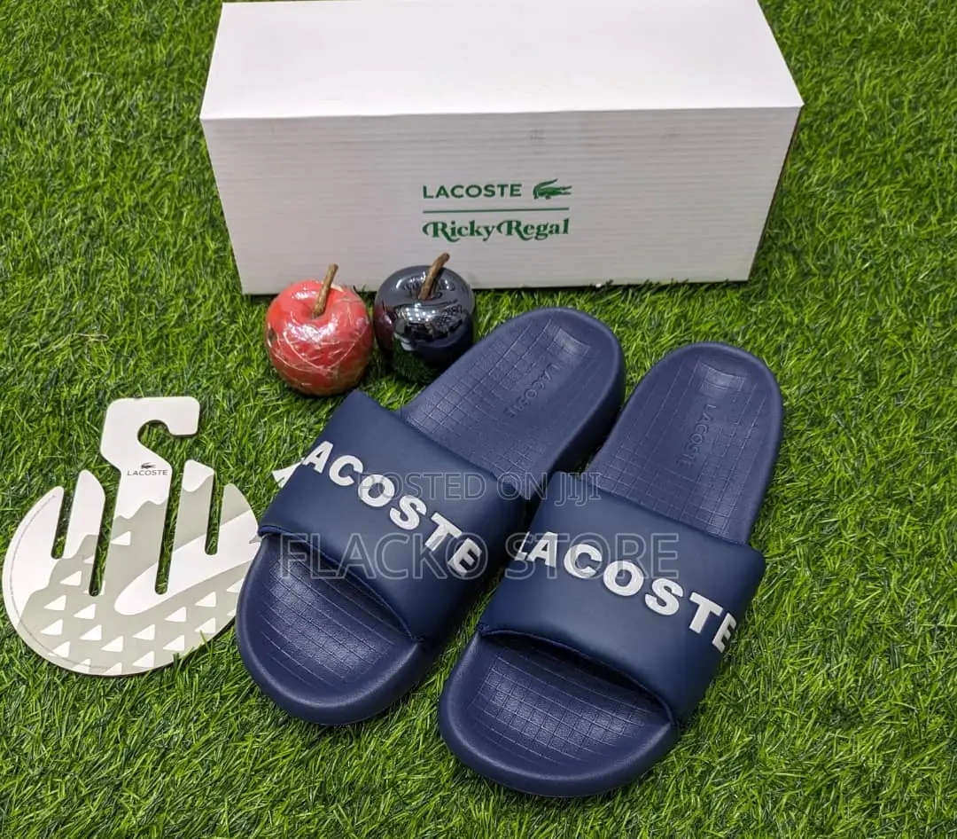 Original Lacoste Synthetic Slides