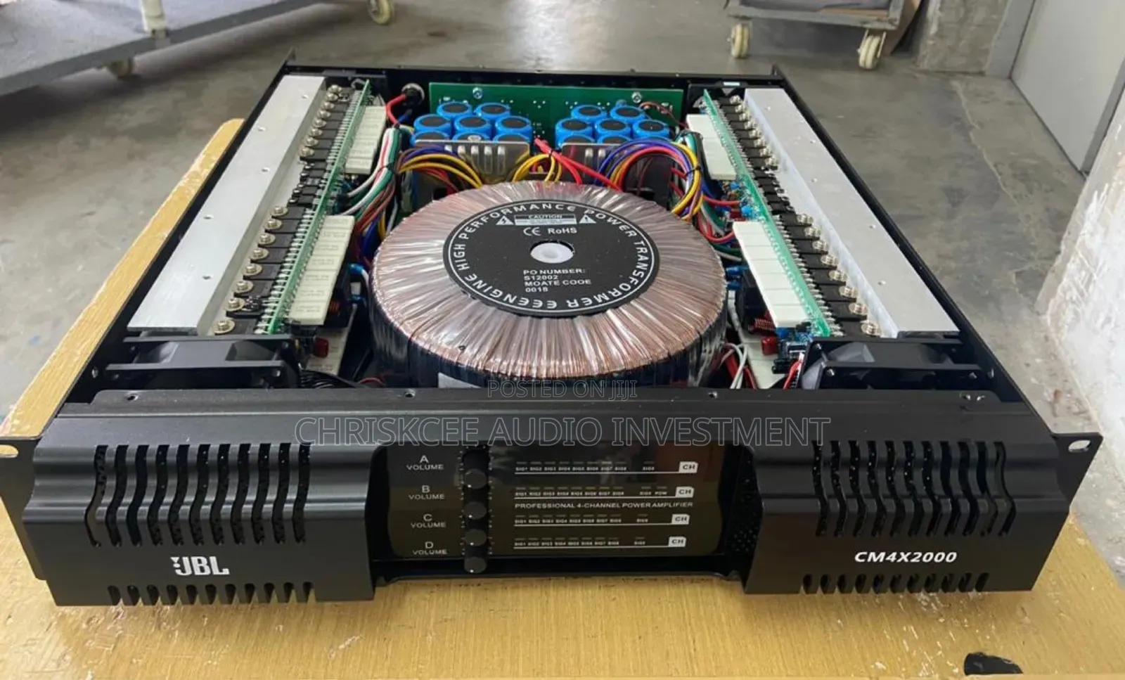 JBL Pro 4channels Heavy Duty Amplifier