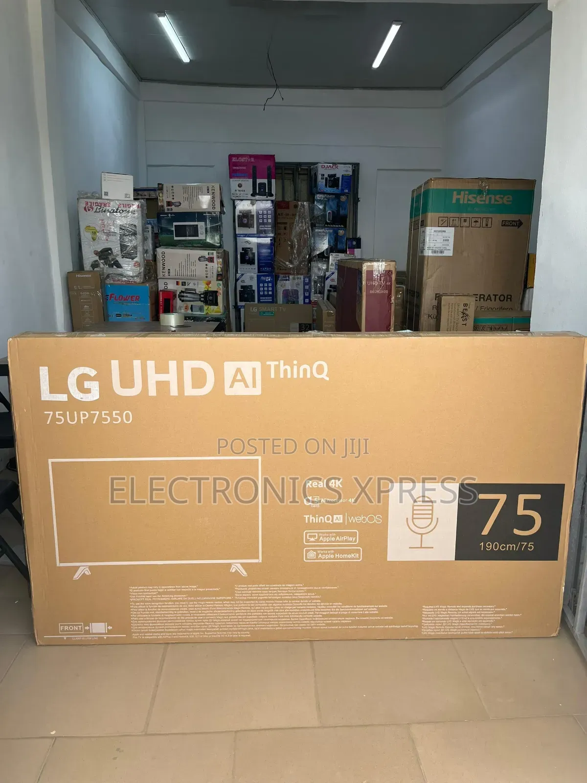 Sharp 75inches Lg Uhd Ai Thinq Smart Tv
