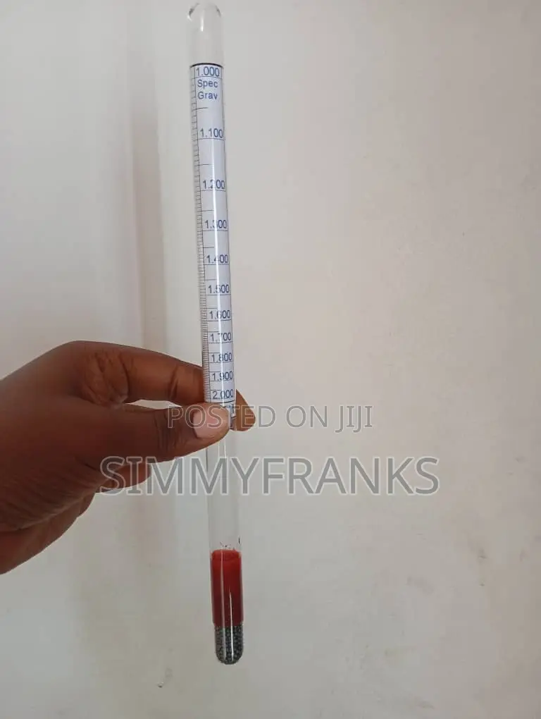 Hydrometer for Heavy Liquid, Range: 1.000-2.000 Degree C.