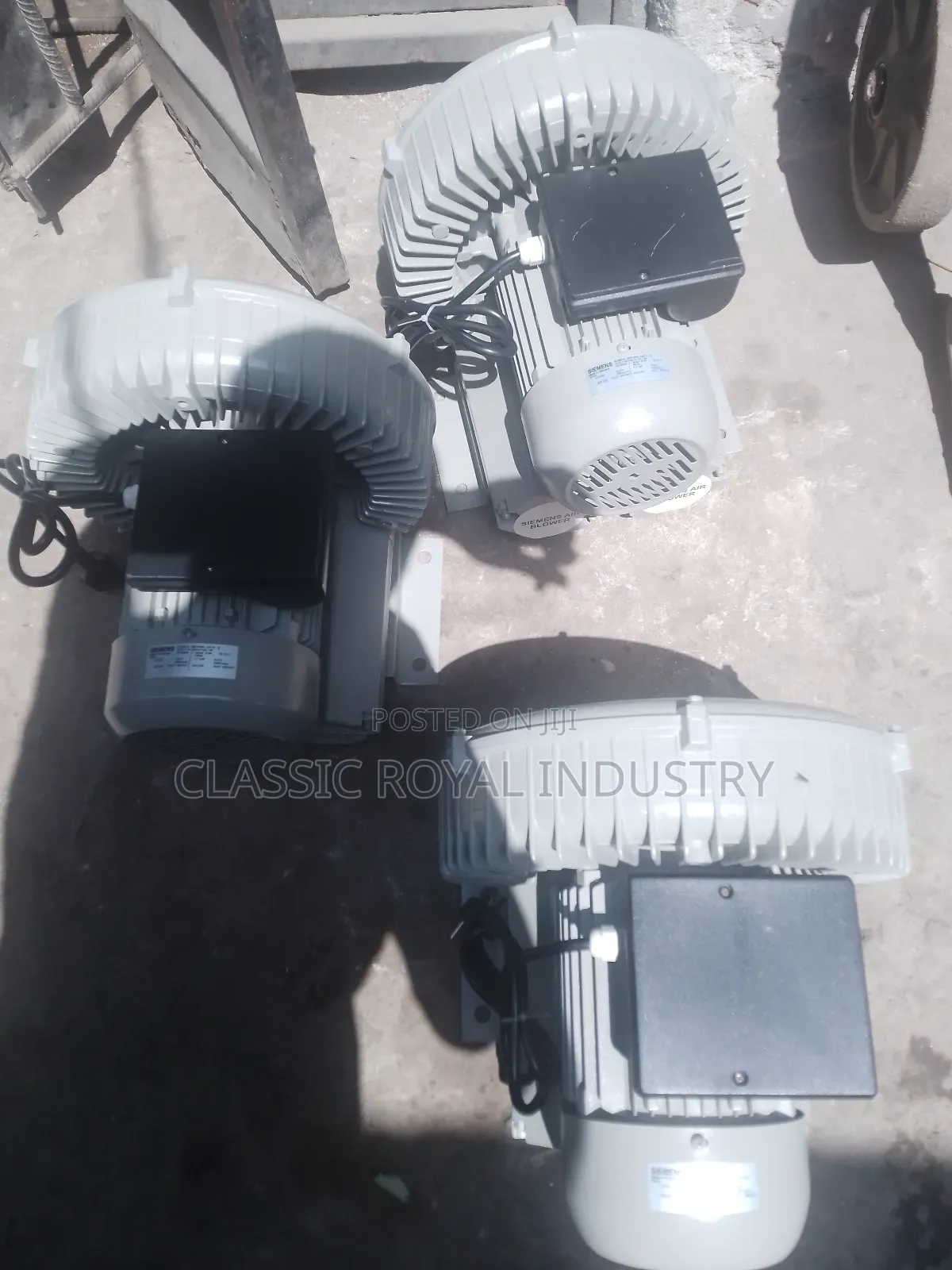 1.5 Kw Single Phase Siemens Exhaust Blower 2 HP