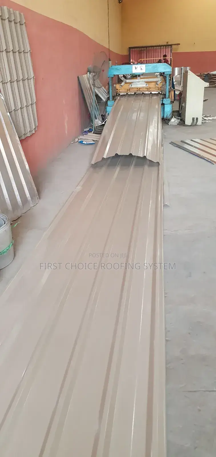 Pure Aluminium Roofing Sheet Oven Baked
