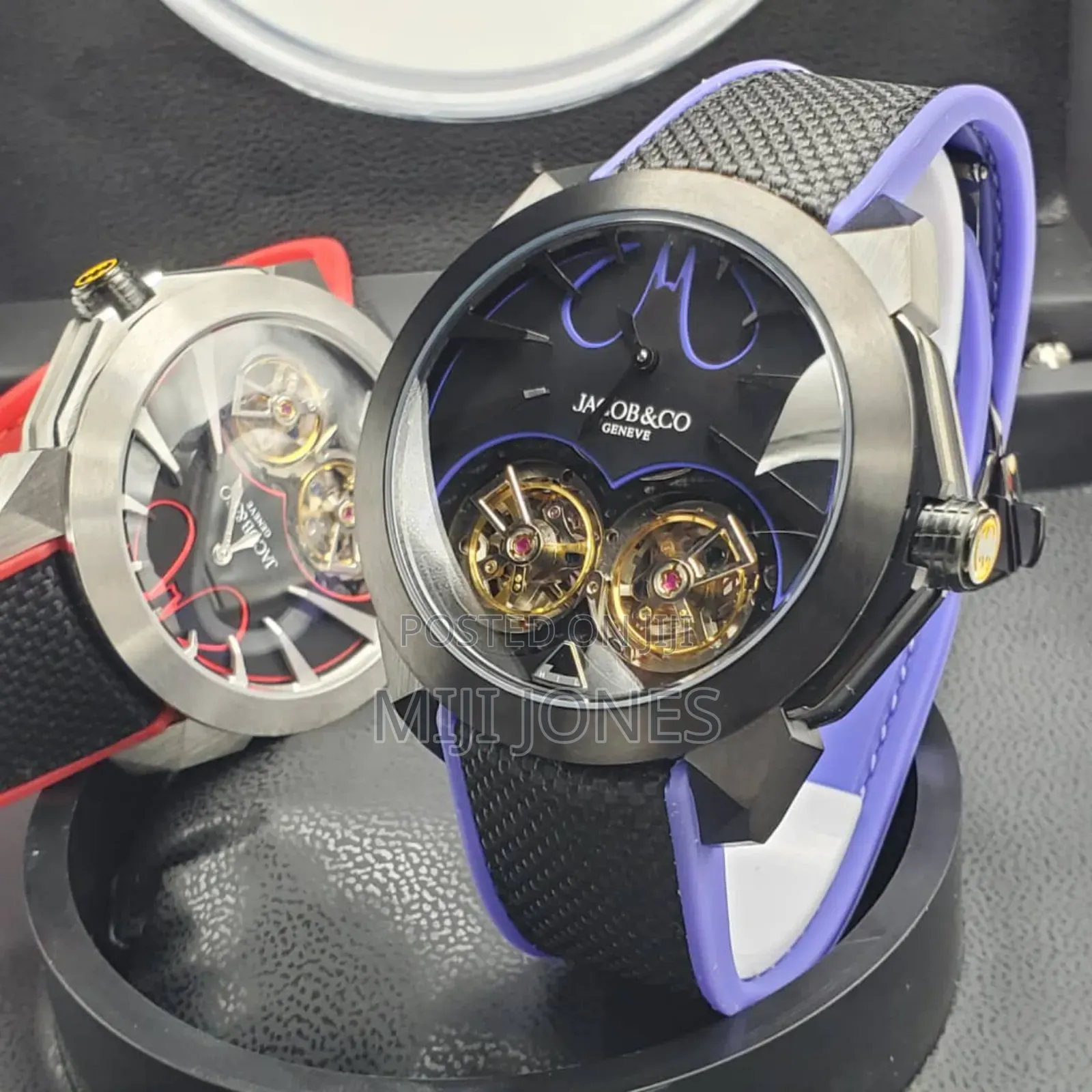 Jacobs Co Men Tourbillon Sport Watches