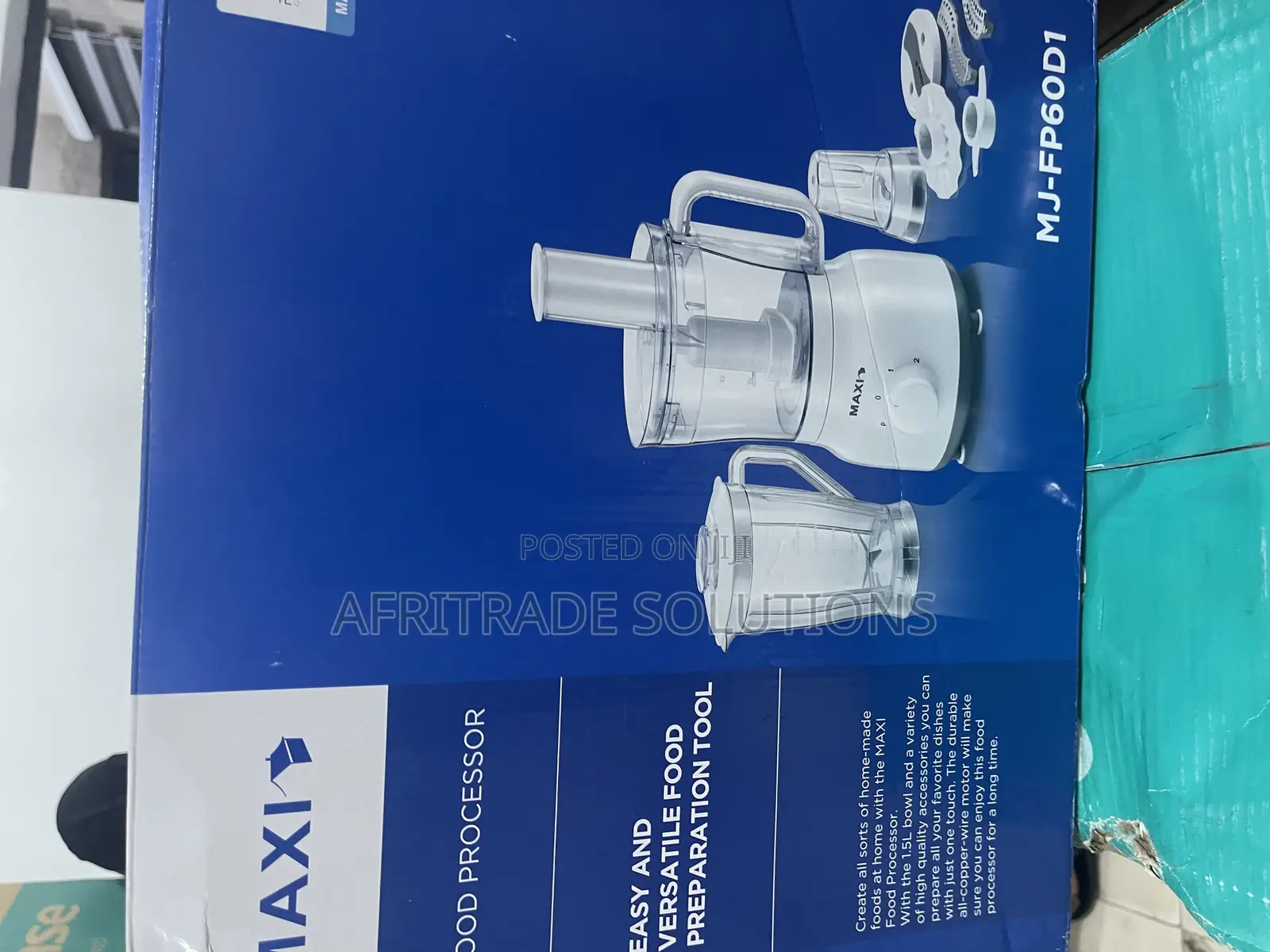 Simple and Fast Maxi Food Processor 1.5 L