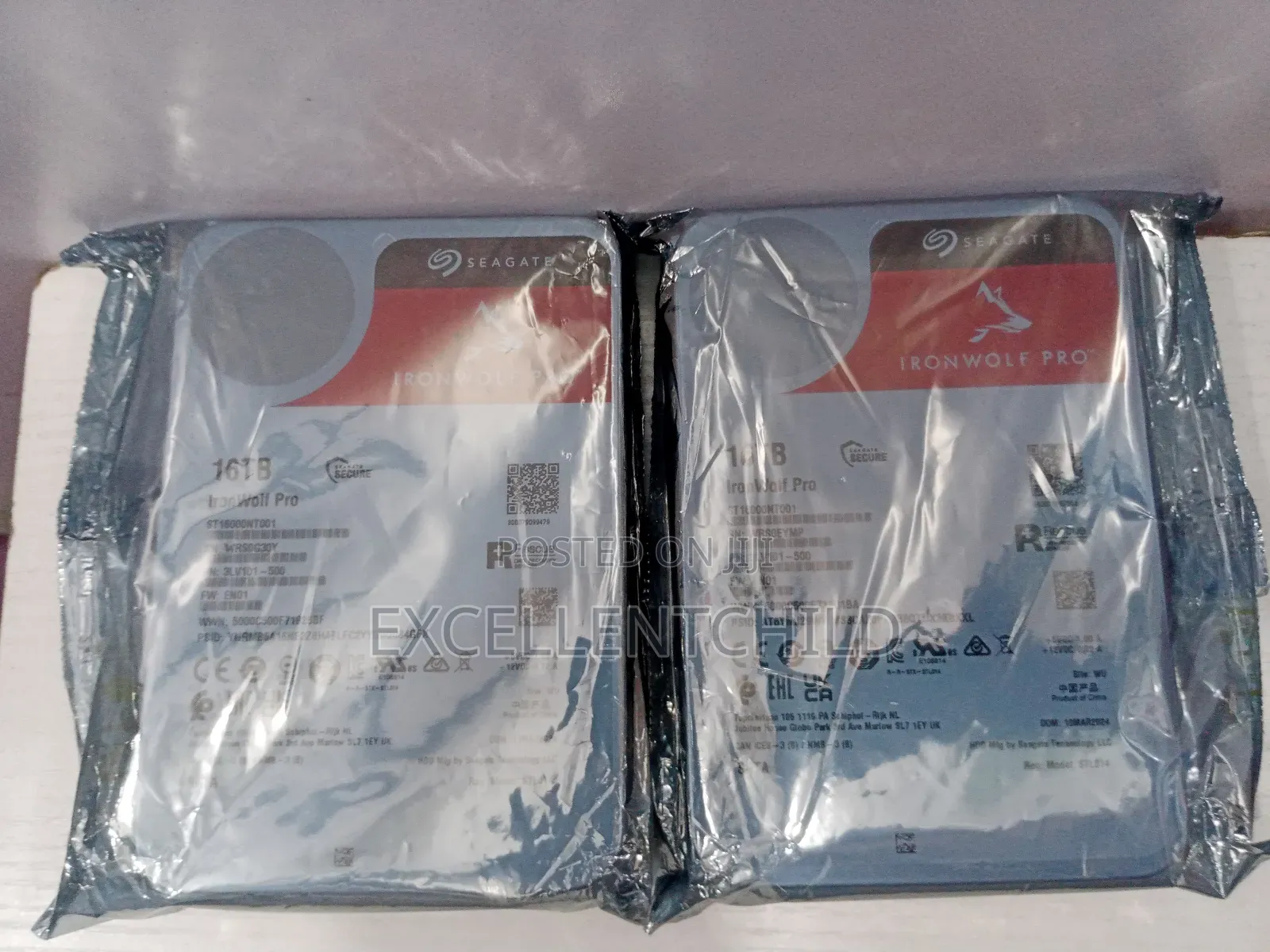 Seagate 16tb Ironwolf Pro Surveillance And Bay Hdd