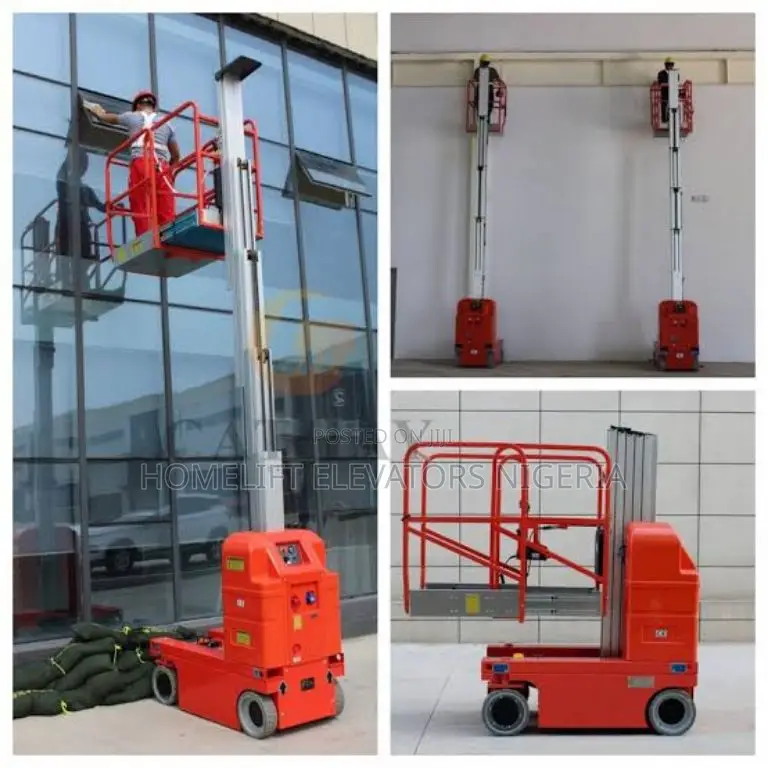 Self Propelled Vertical Mast Lifts by Homelift Elevators