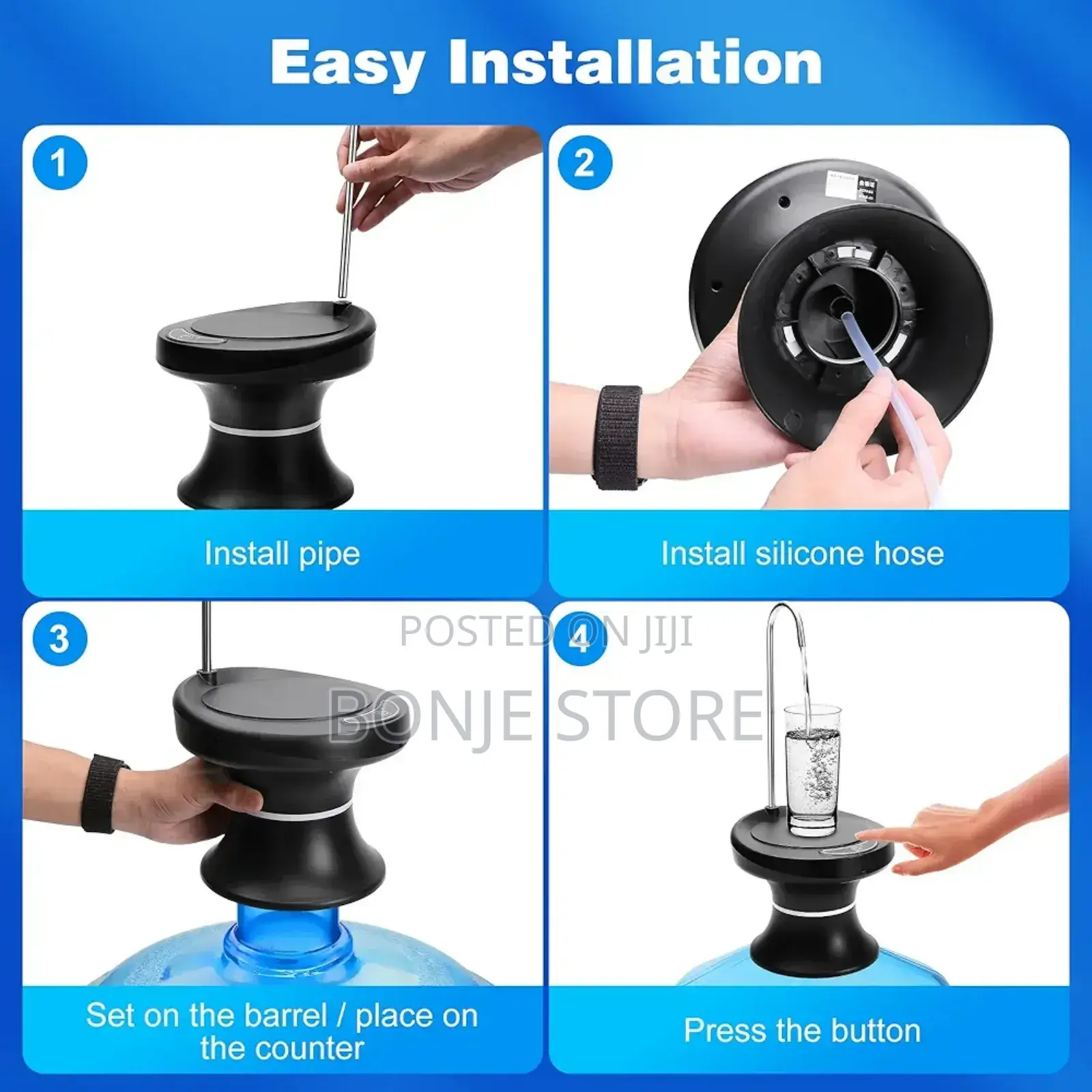 Rechargeable Automatic Water Dispenser Pump