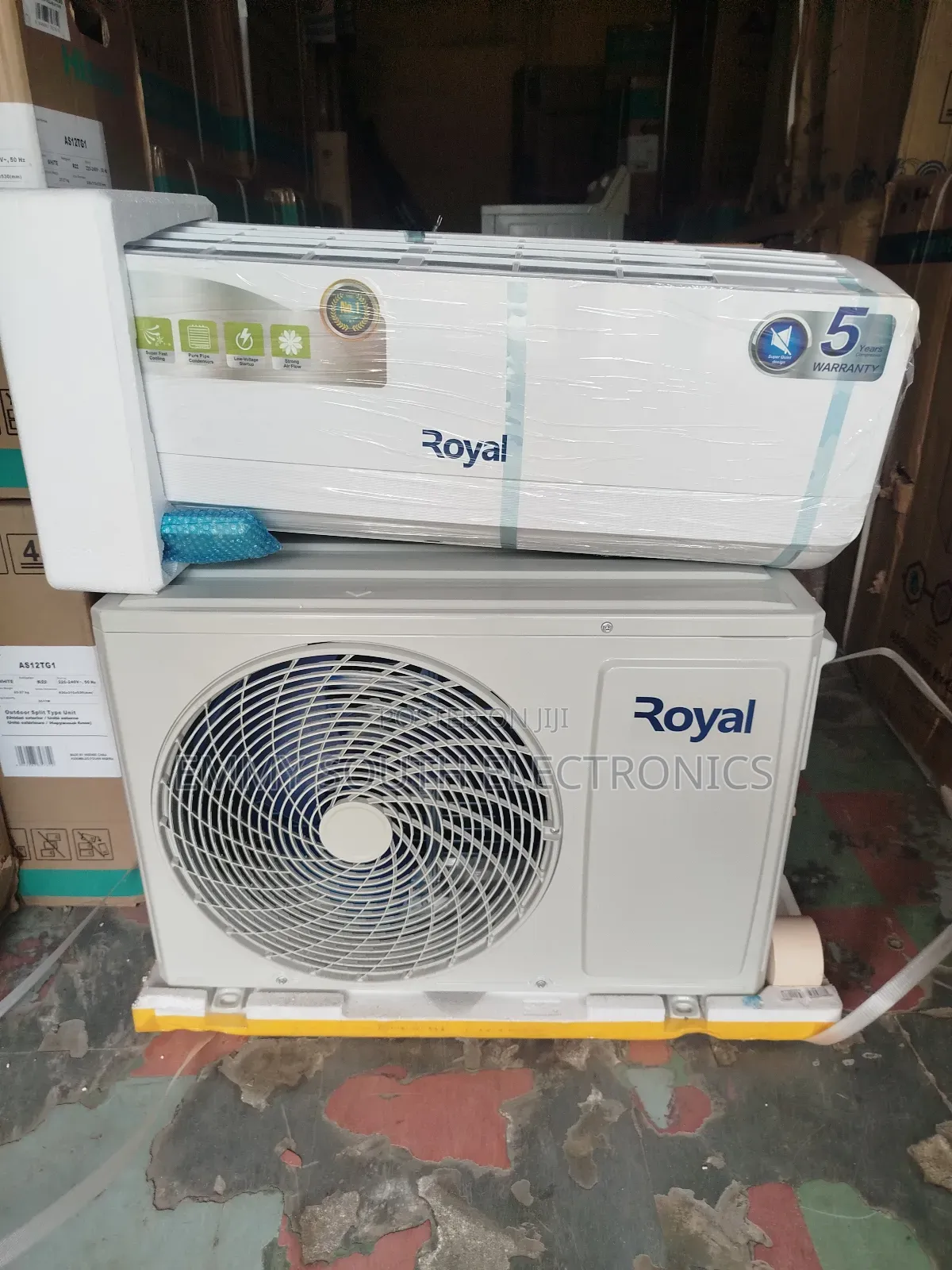 Royal Low Voltage Split Unit a/C 1hp 410 Gas