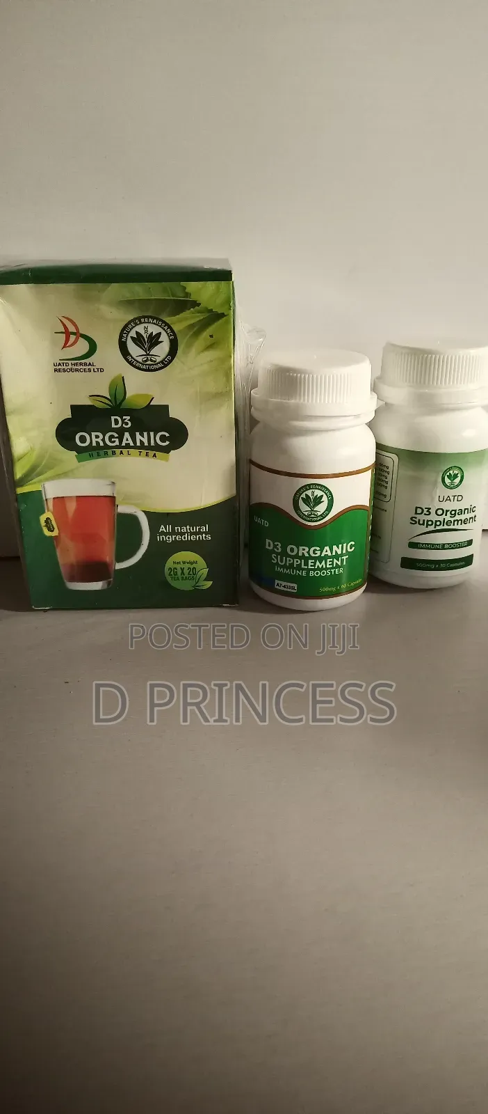 Nri D3 Organic Tea for Potbelly and Belly Fat