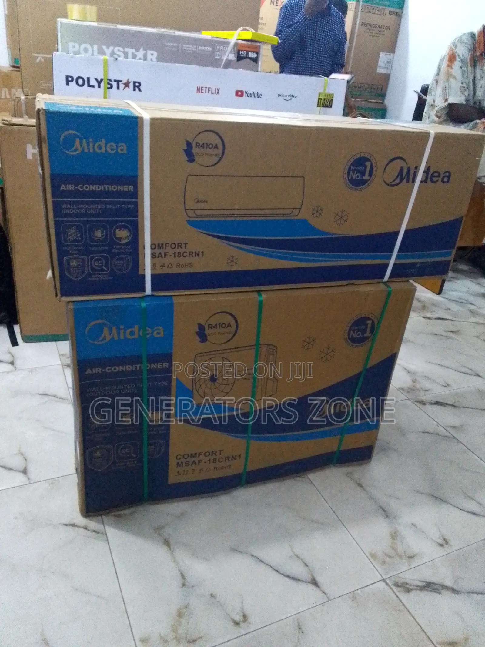 Cool Blowing ''Msaf-18crni'' 2hp Non Inverter Split Type AC