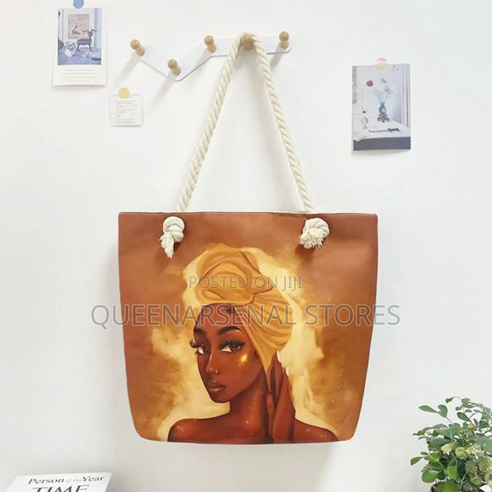 Facial Tote Bag