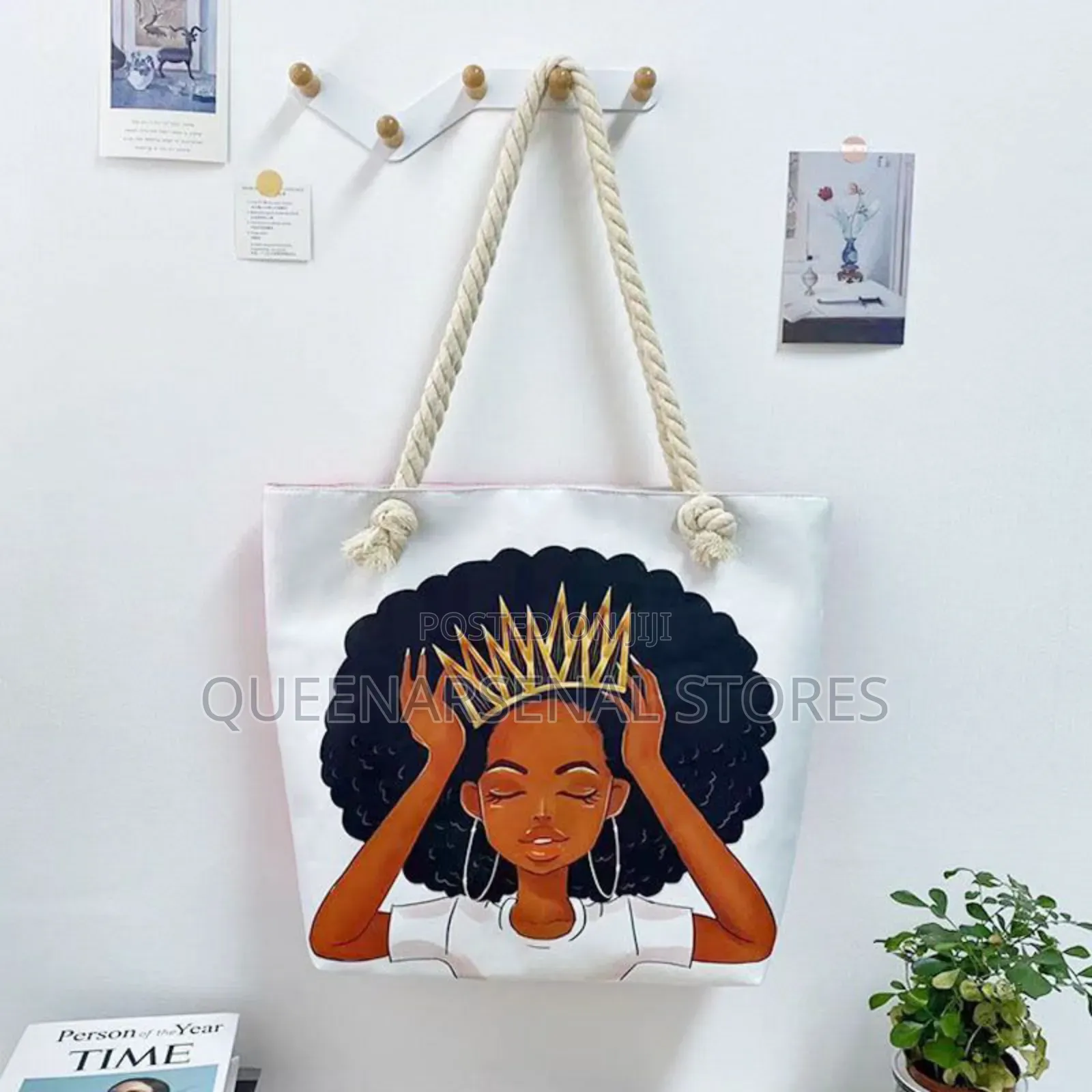Facial Tote Bag