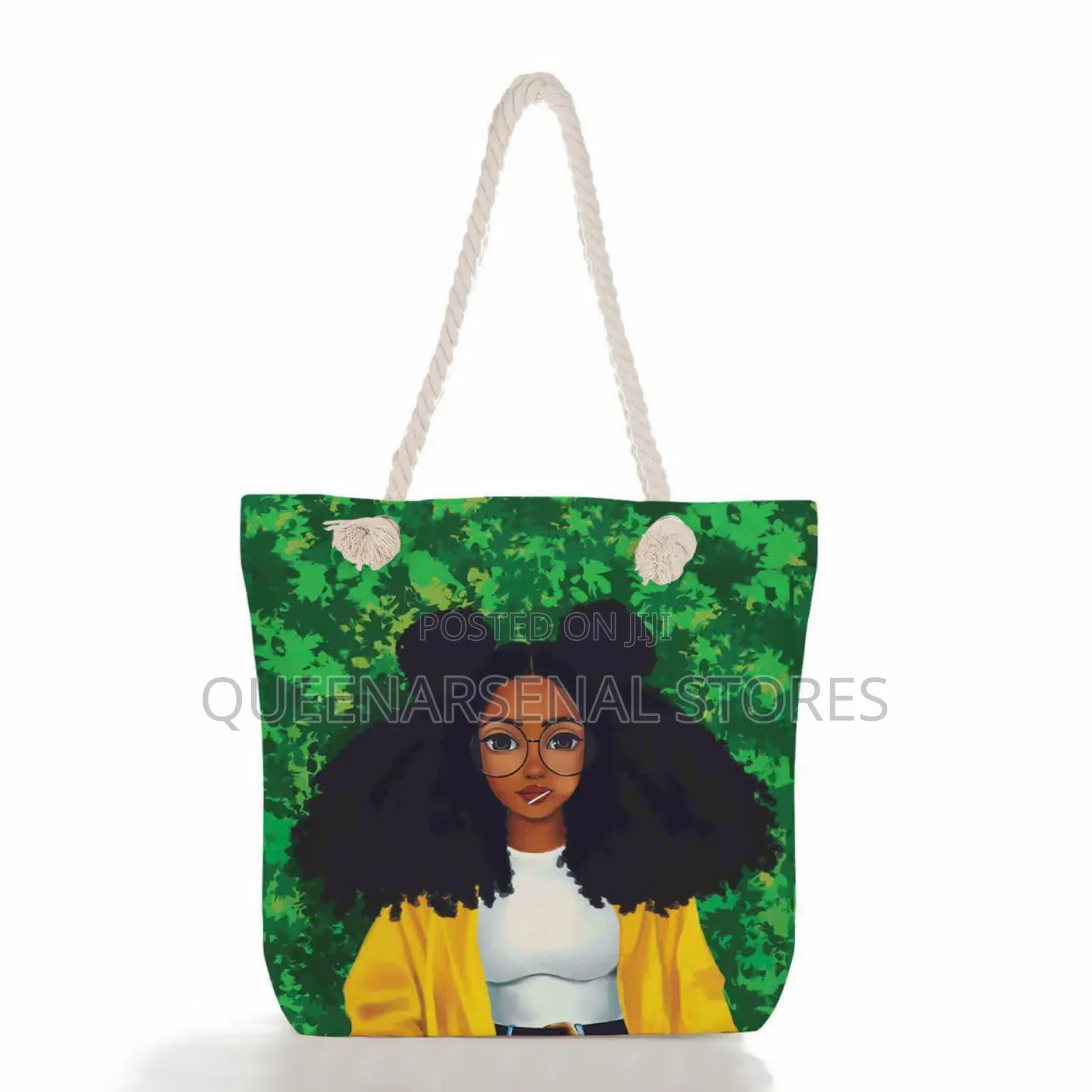 Facial Tote Bag