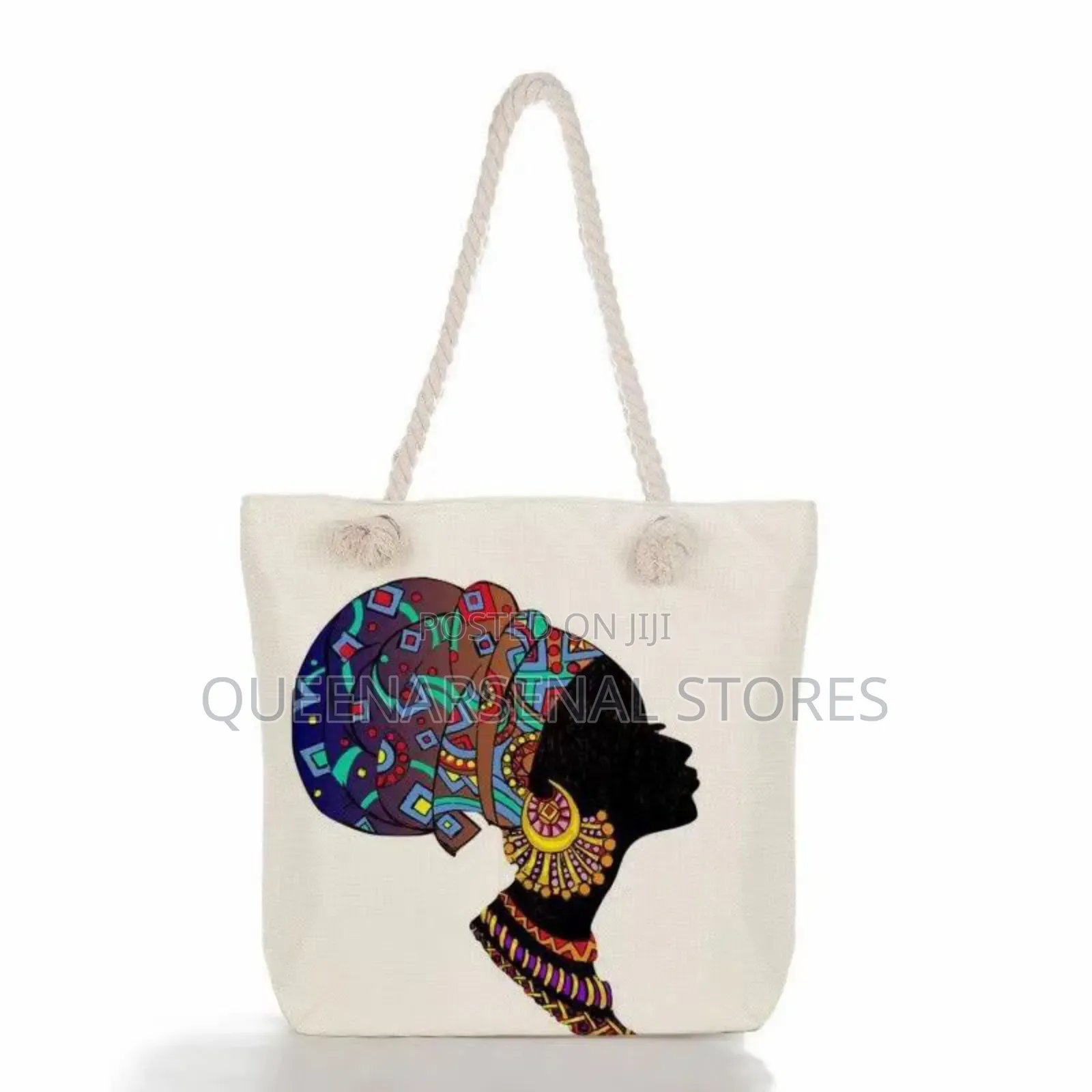 Facial Tote Bag
